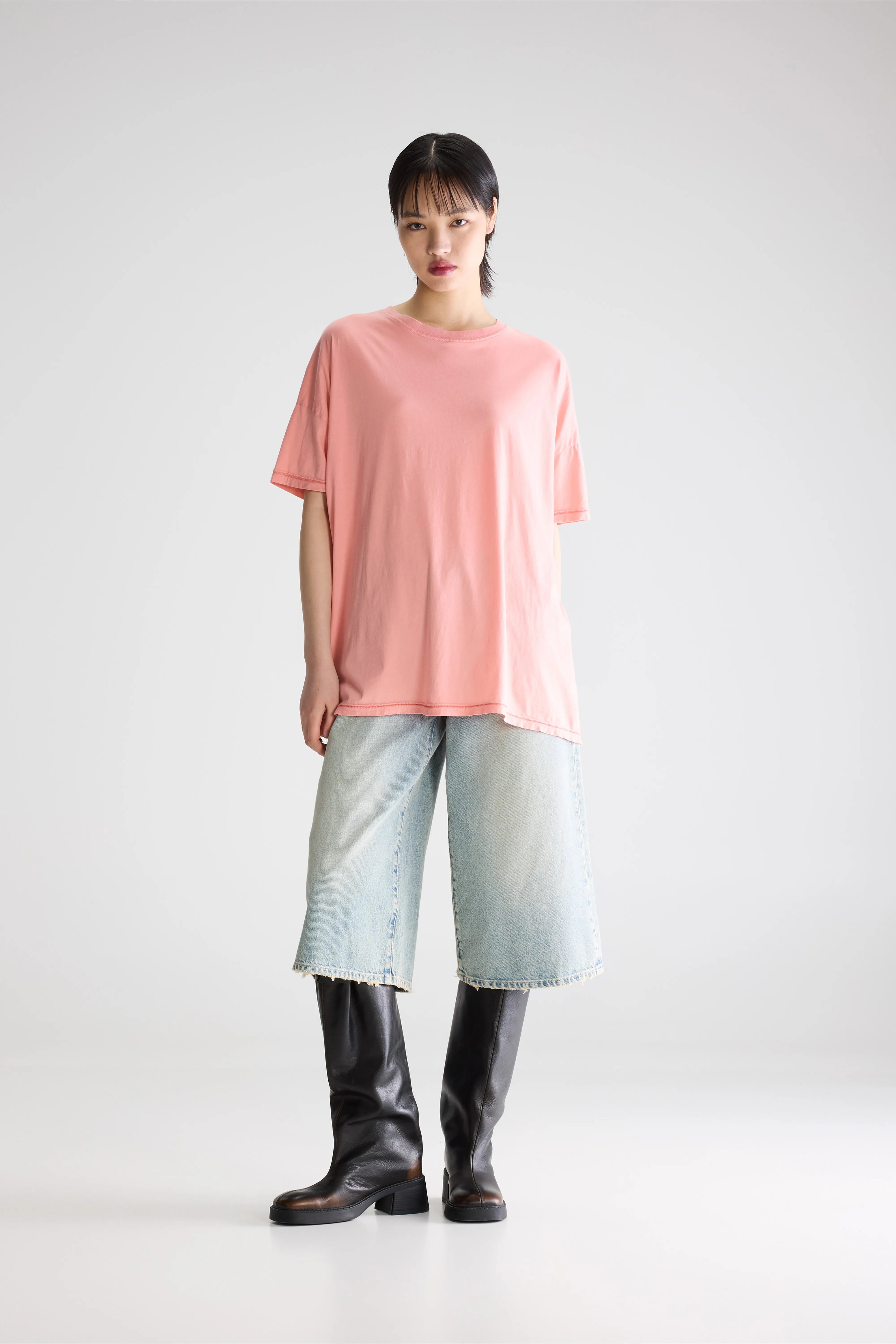 Fobell short-sleeve t-shirt (261 / W / AZALEE)