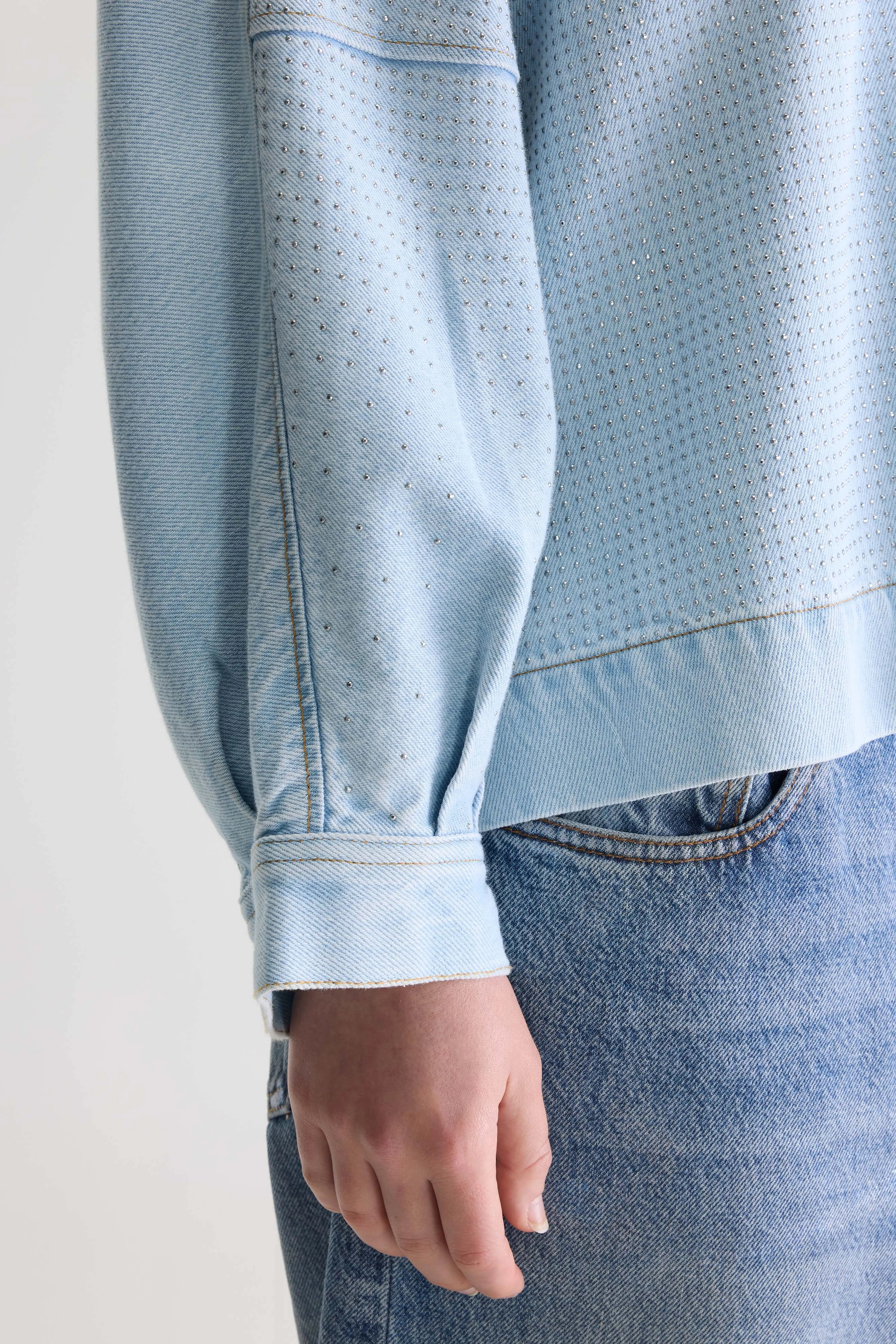 Blouse en denim Pinda (261 / W / BLEACH)