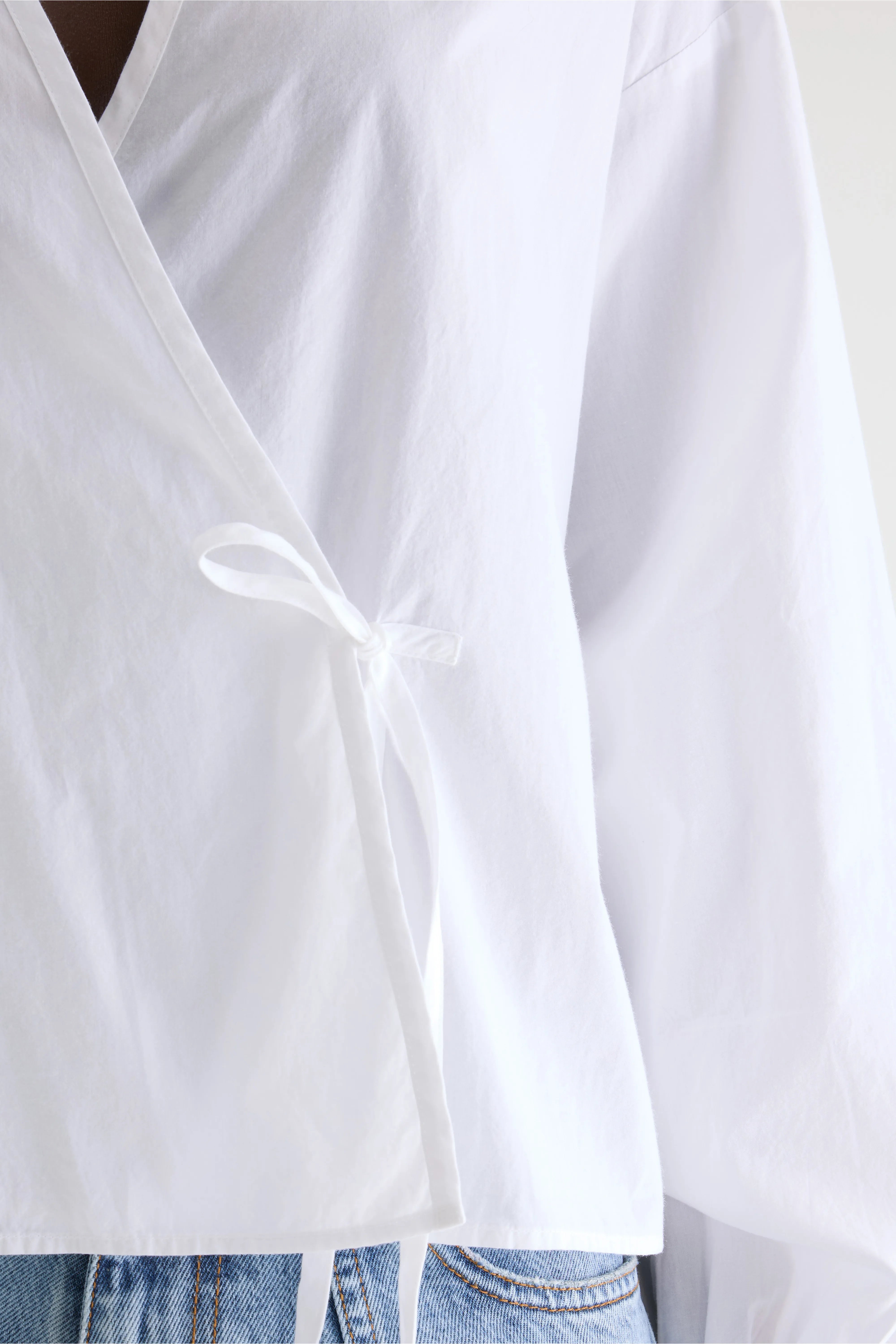 Blouse croisée Collin (261 / W / WHITE)