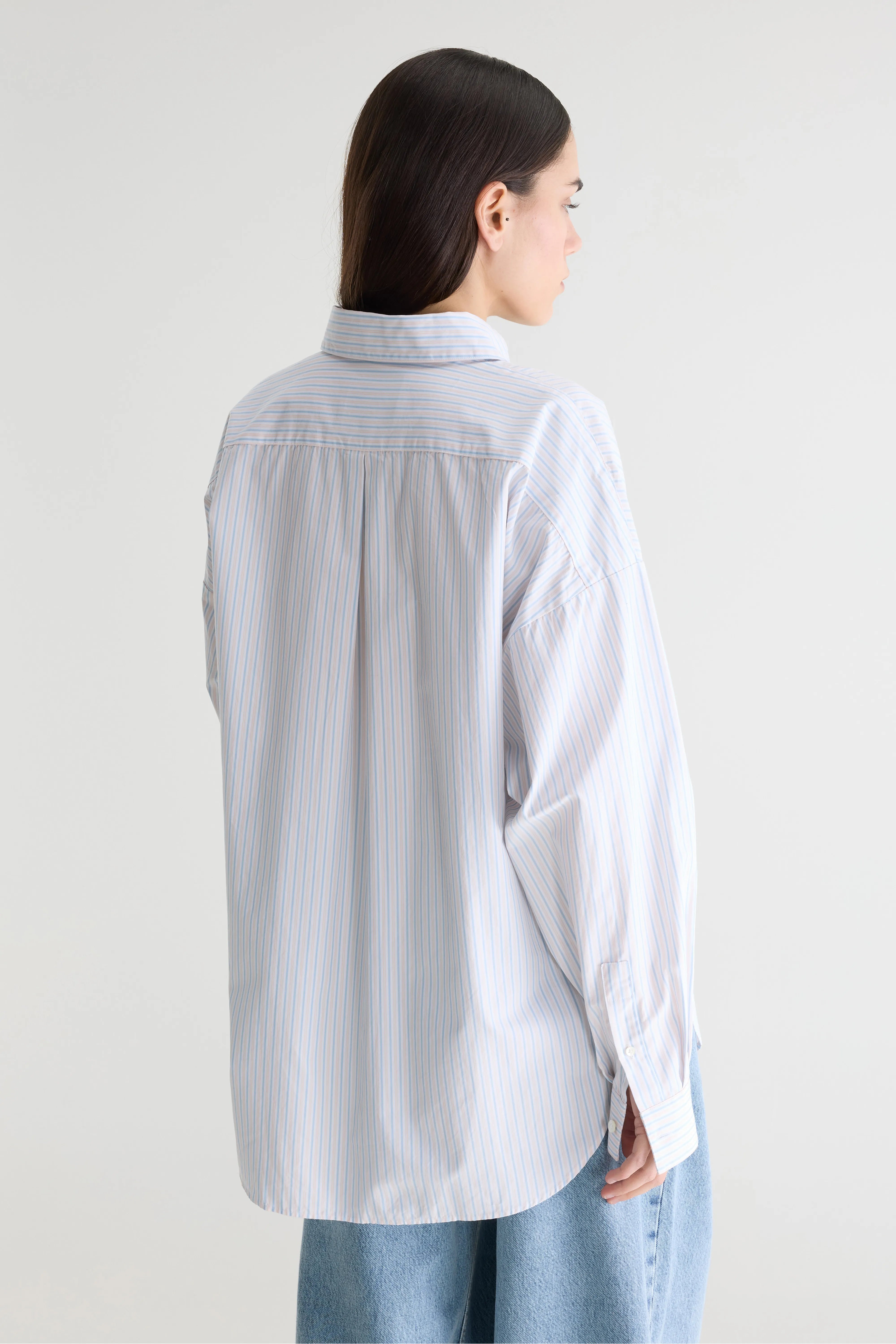 Chemise en popeline rayée Giorgia (261 / W / STRIPE A)