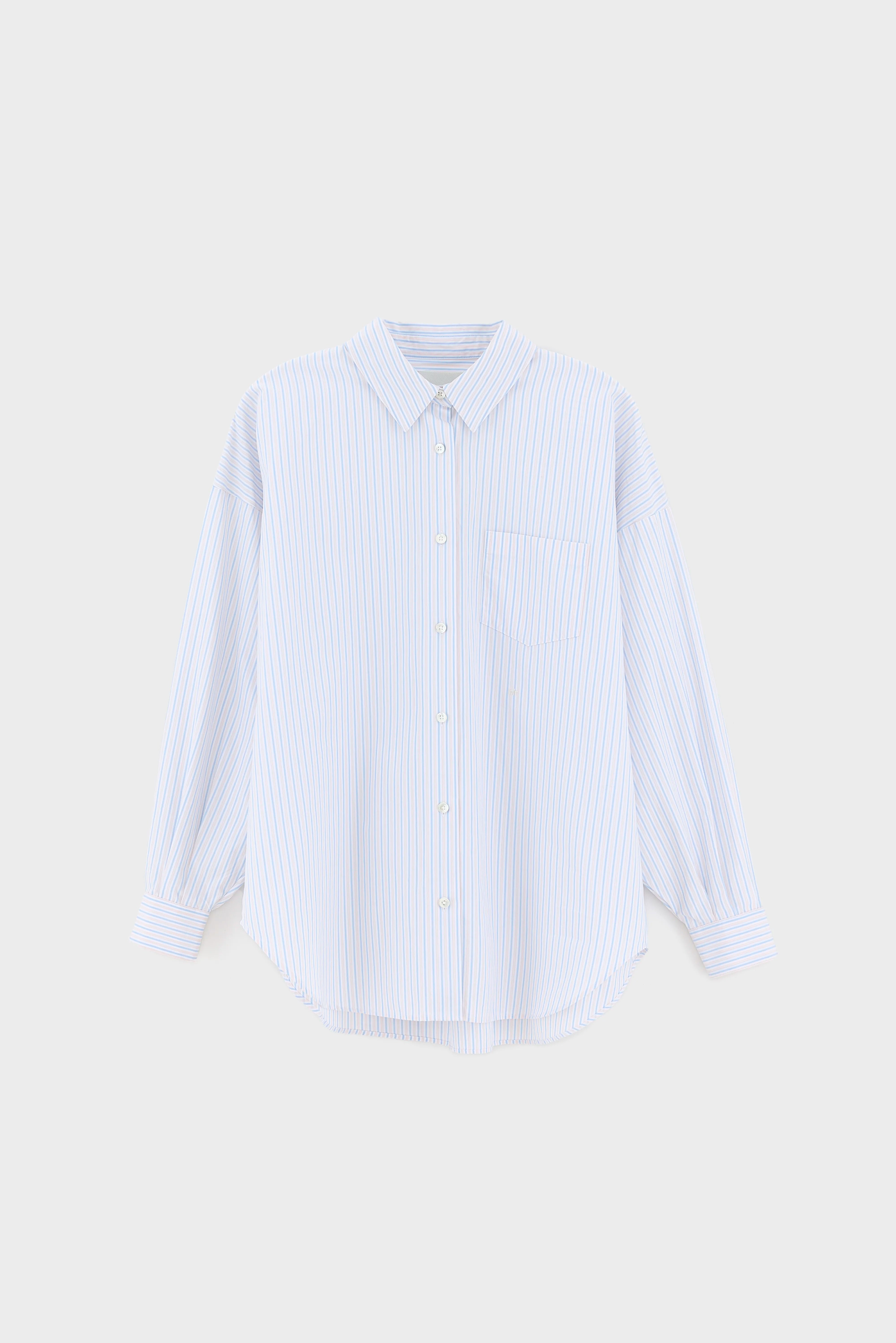 Chemise en popeline rayée Giorgia (261 / W / STRIPE A)