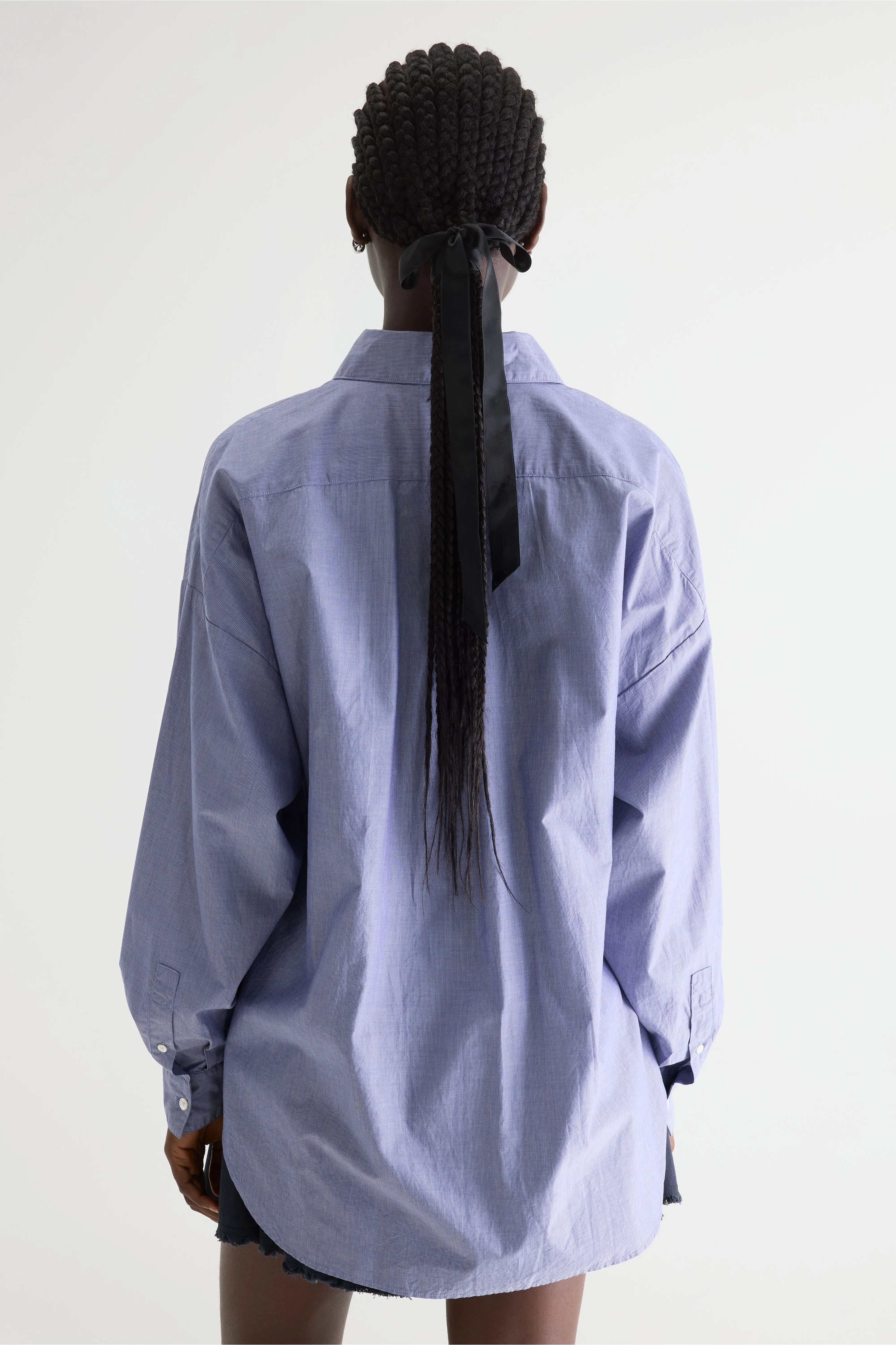 Chemise en popeline Giorgia (261 / W / STRIPE F)