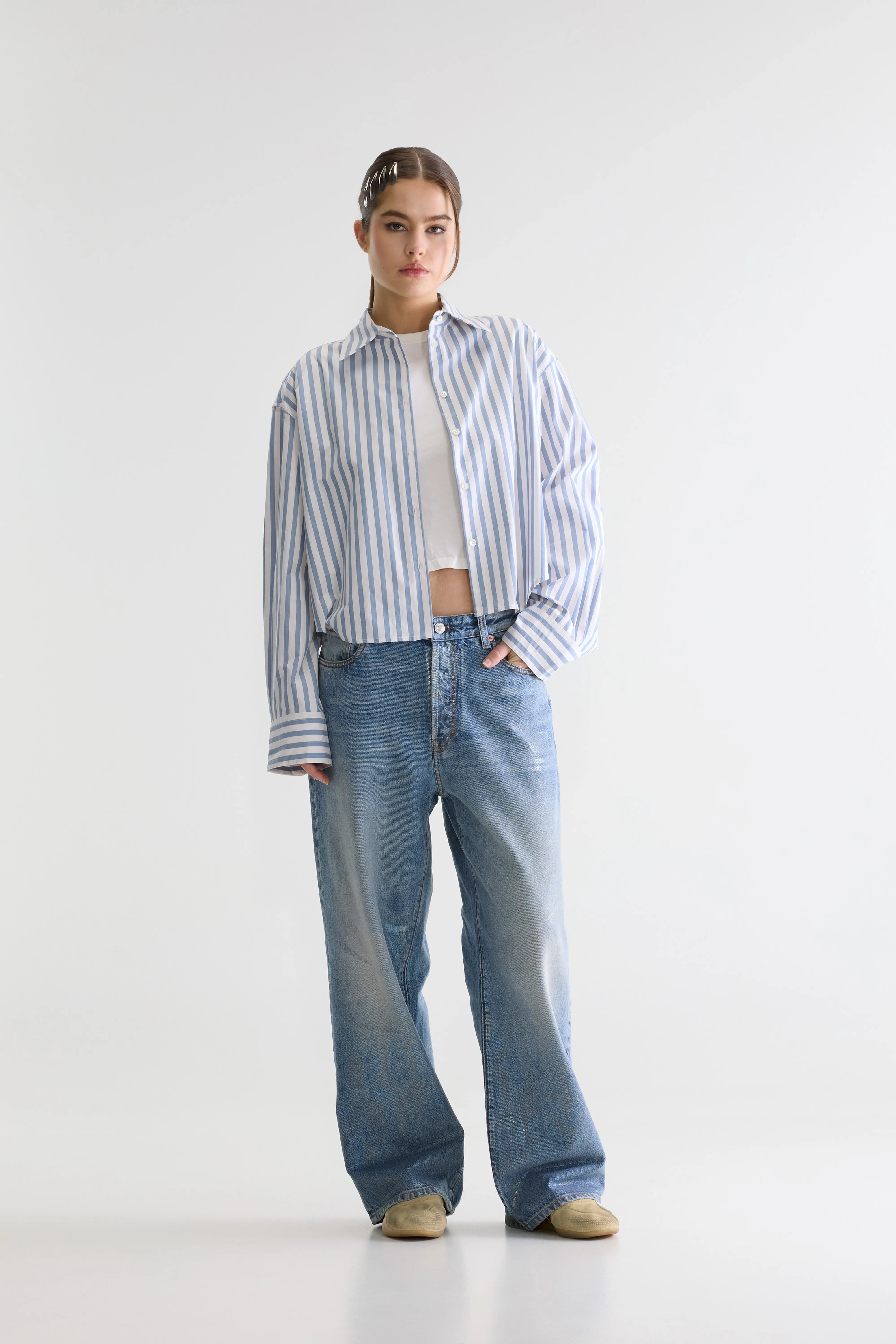 Chemise à rayures Johan (261 / W / STRIPE A)