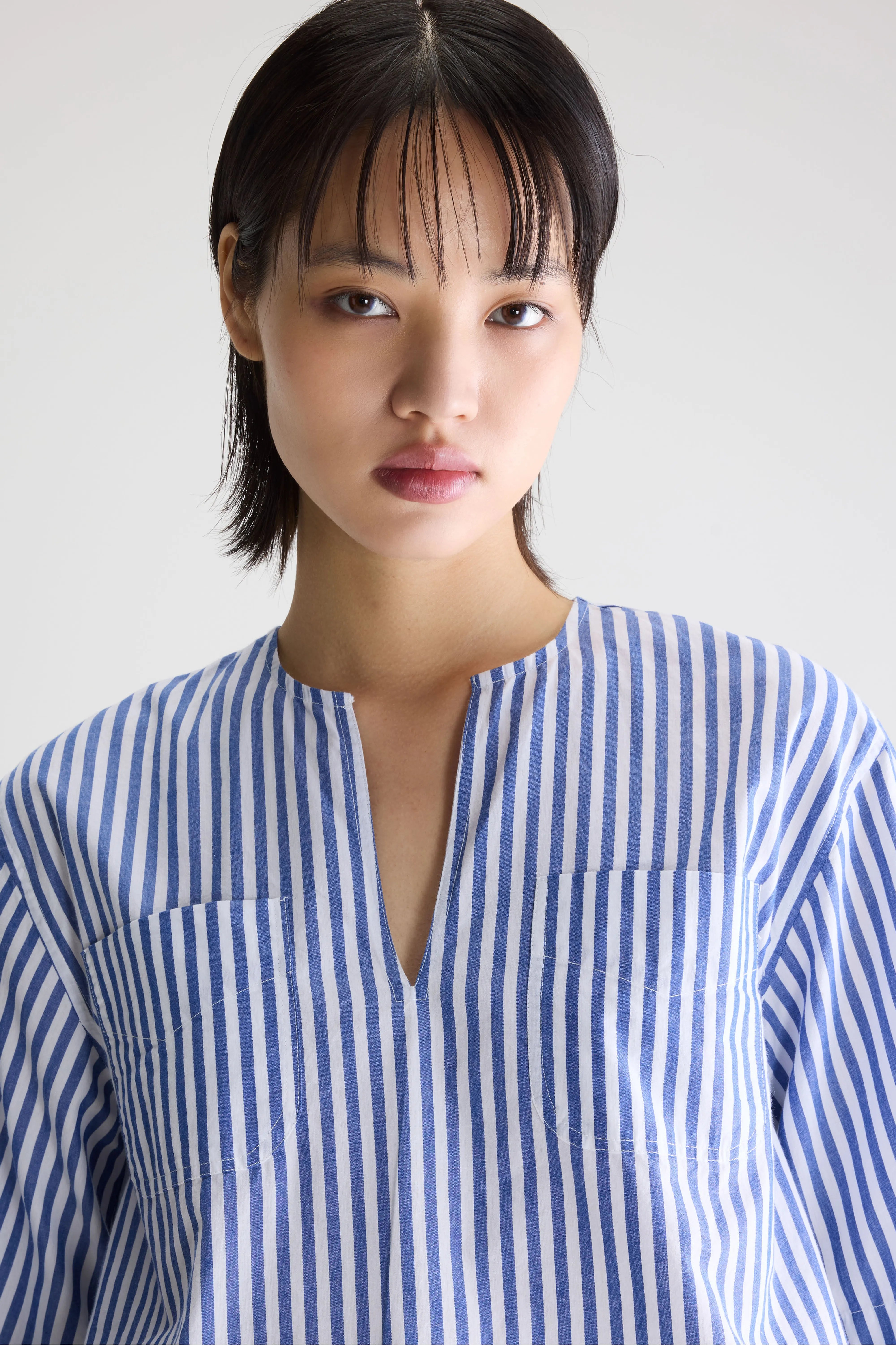 Chalk relaxed hemd (261 / W / STRIPE A)