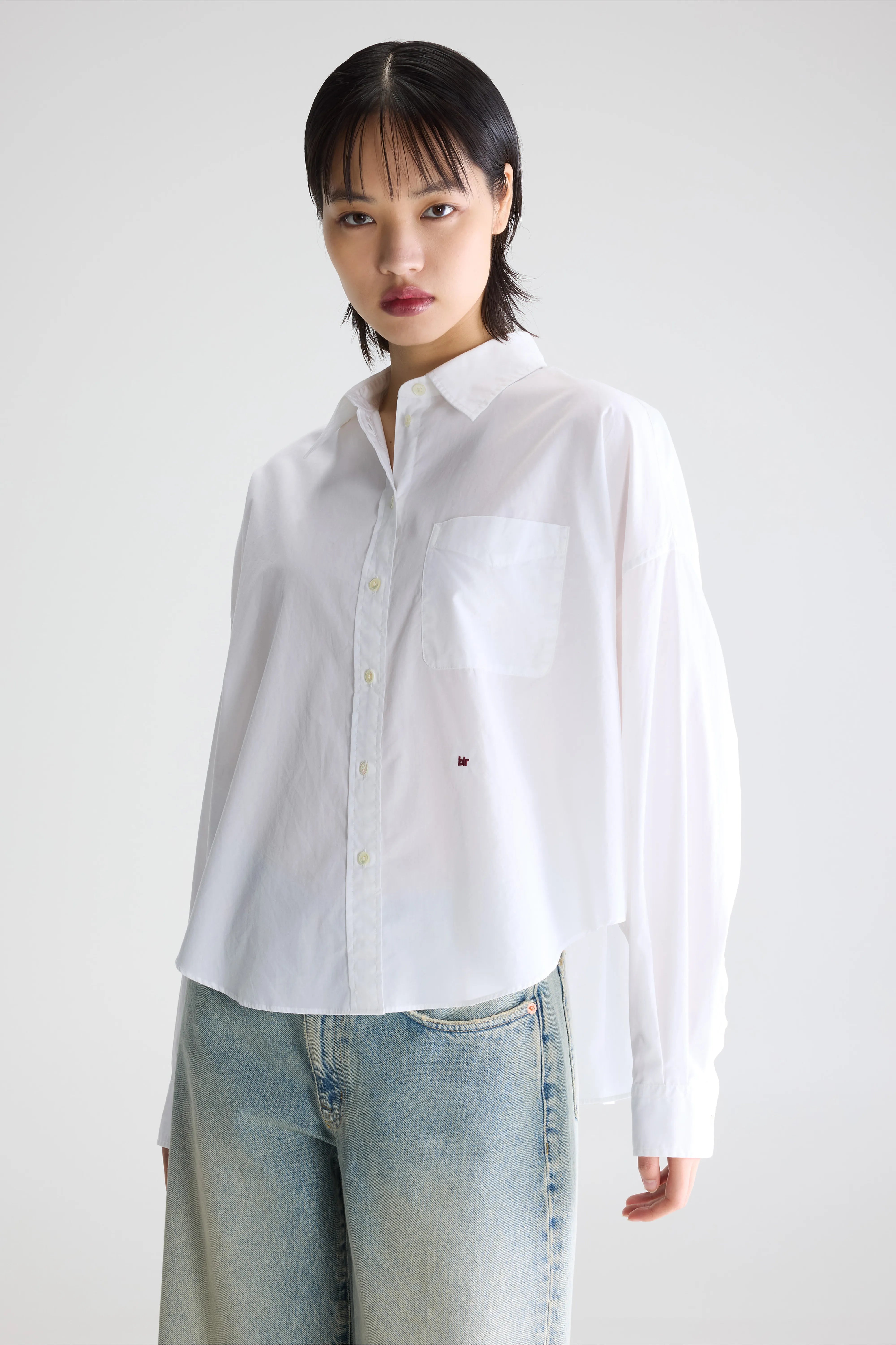 Ginger cotton shirt (261 / W / WHITE)