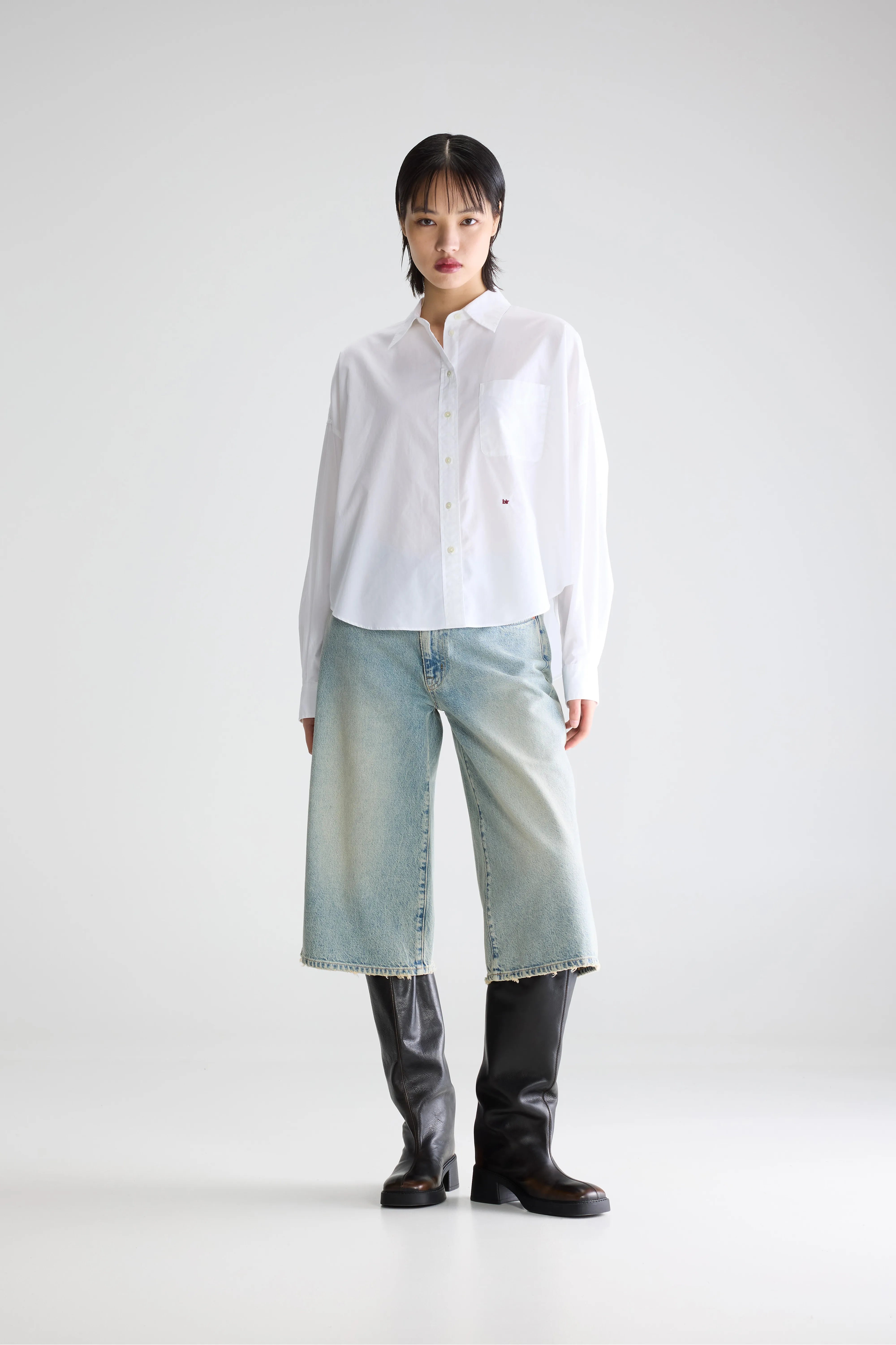 Ginger cotton shirt (261 / W / WHITE)