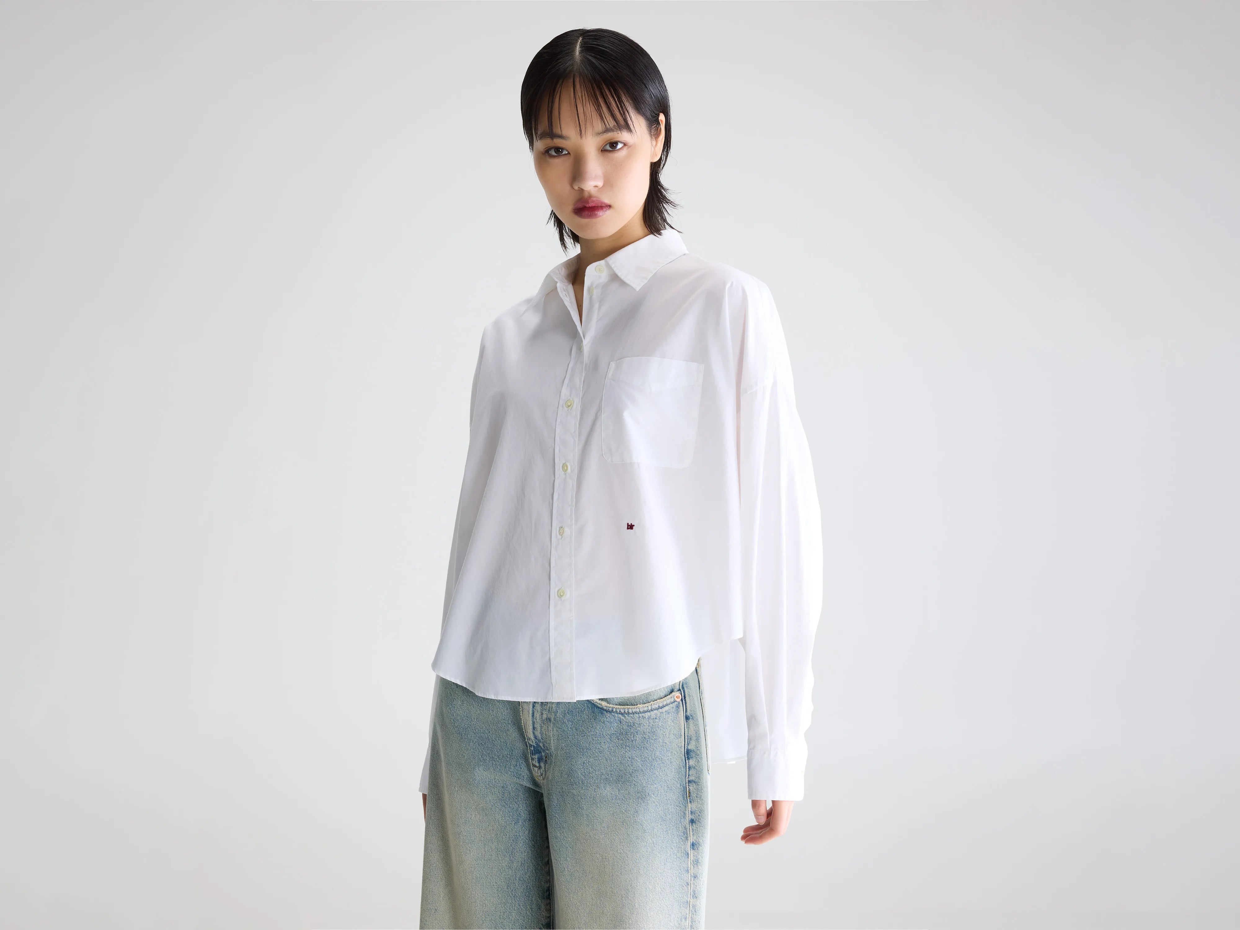 Ginger cotton shirt (261 / W / WHITE)