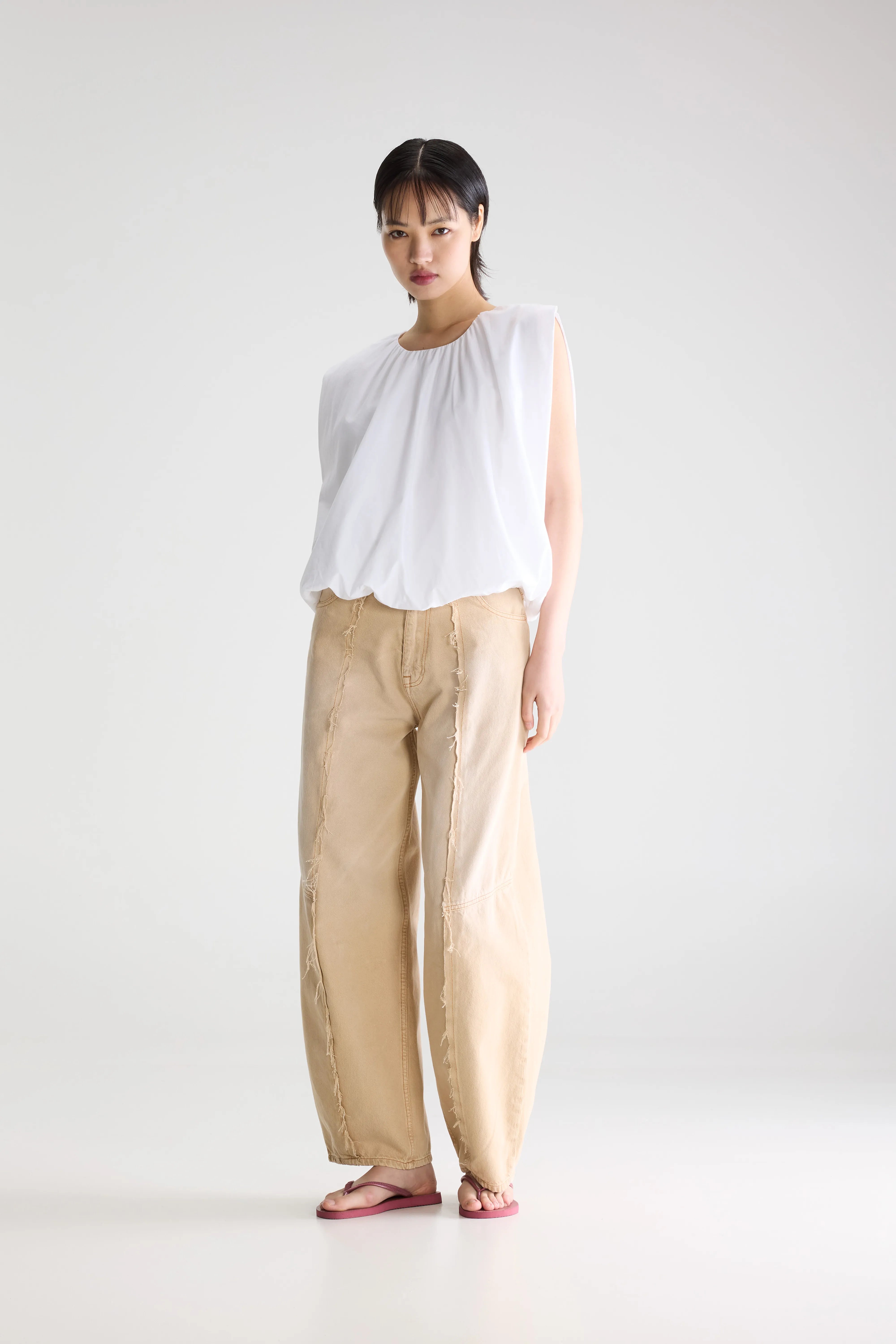 Blouse ballon Giada (261 / W / WHITE)