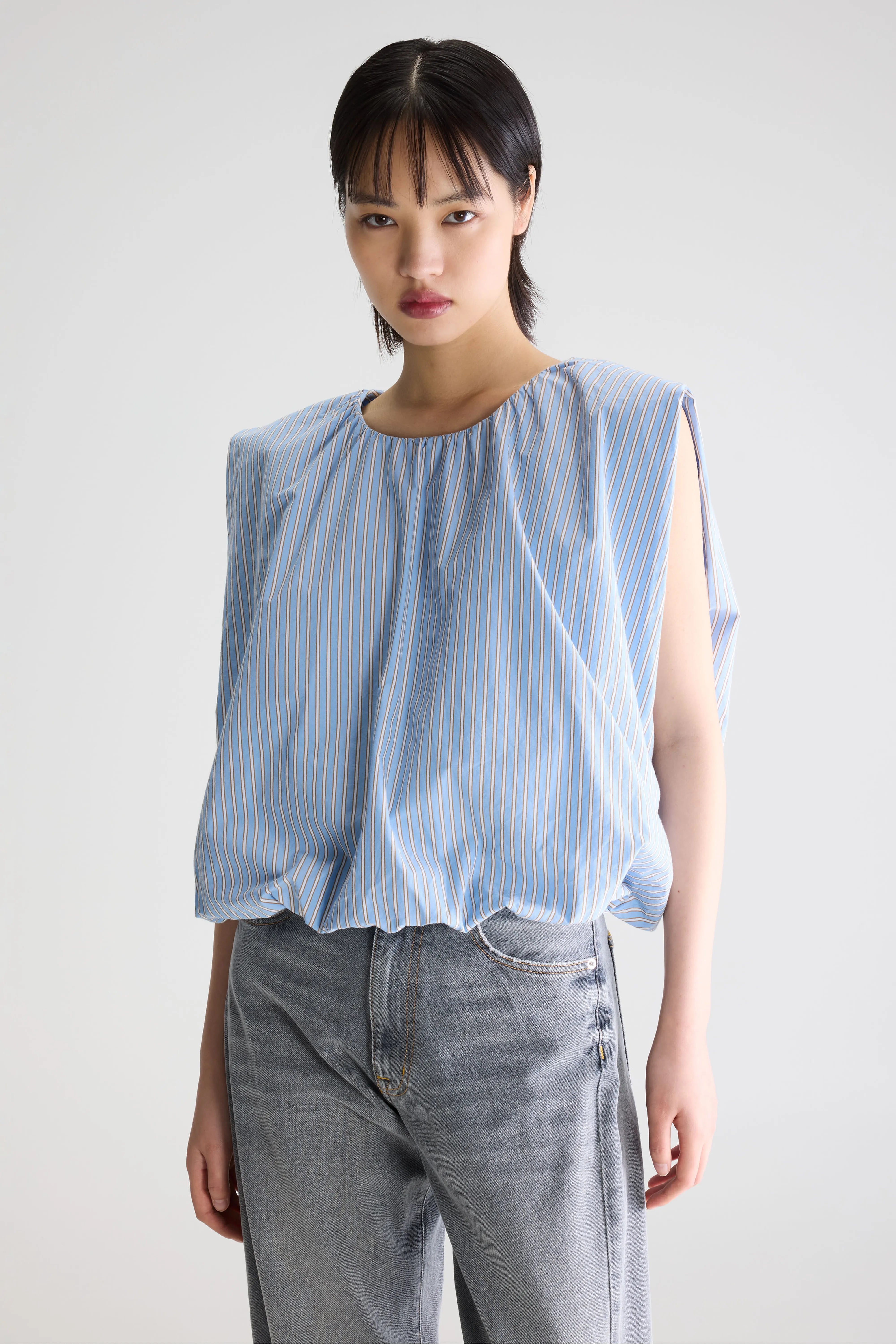 Blouse ballon Giada (261 / W / STRIPE B)