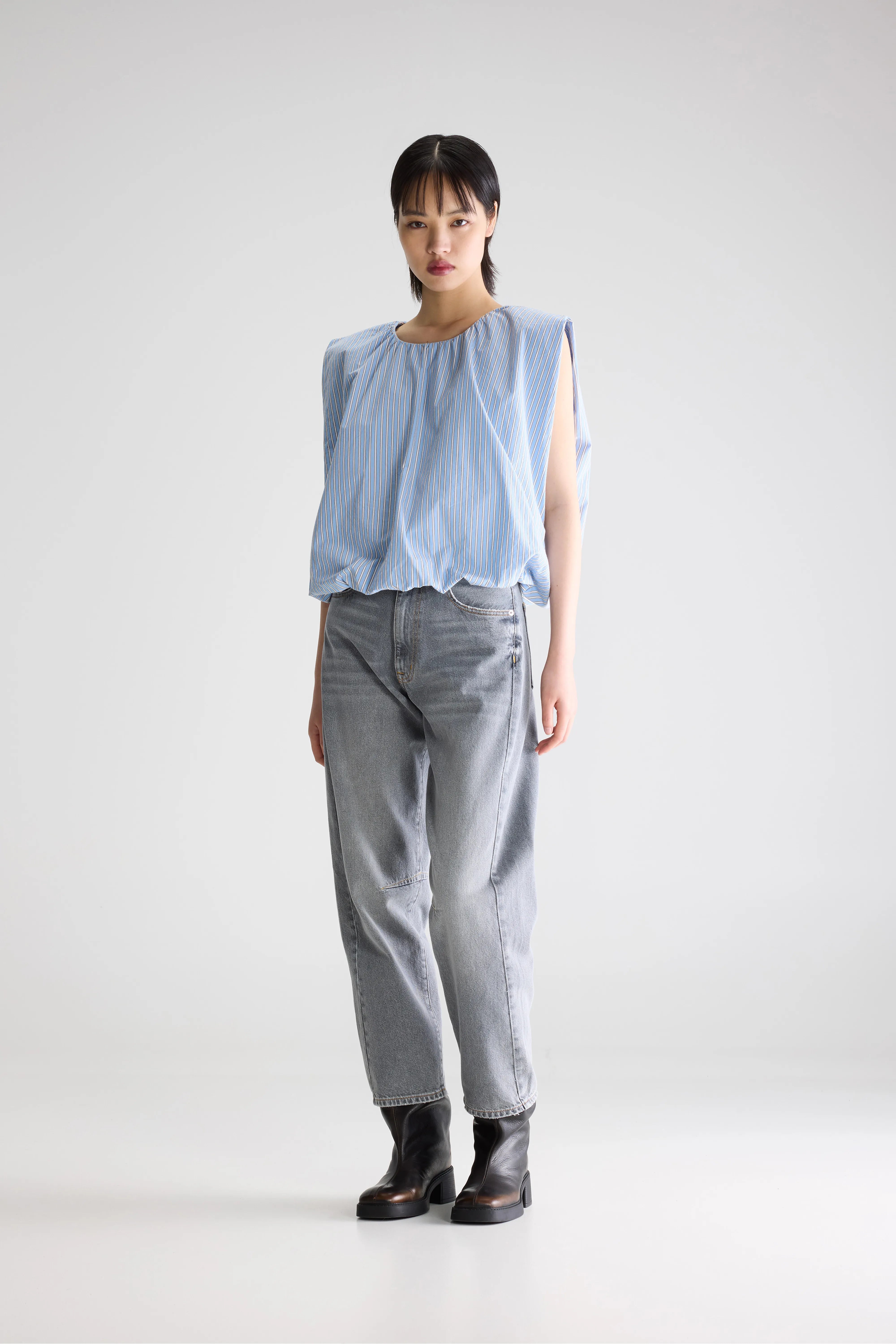 Blouse ballon Giada (261 / W / STRIPE B)