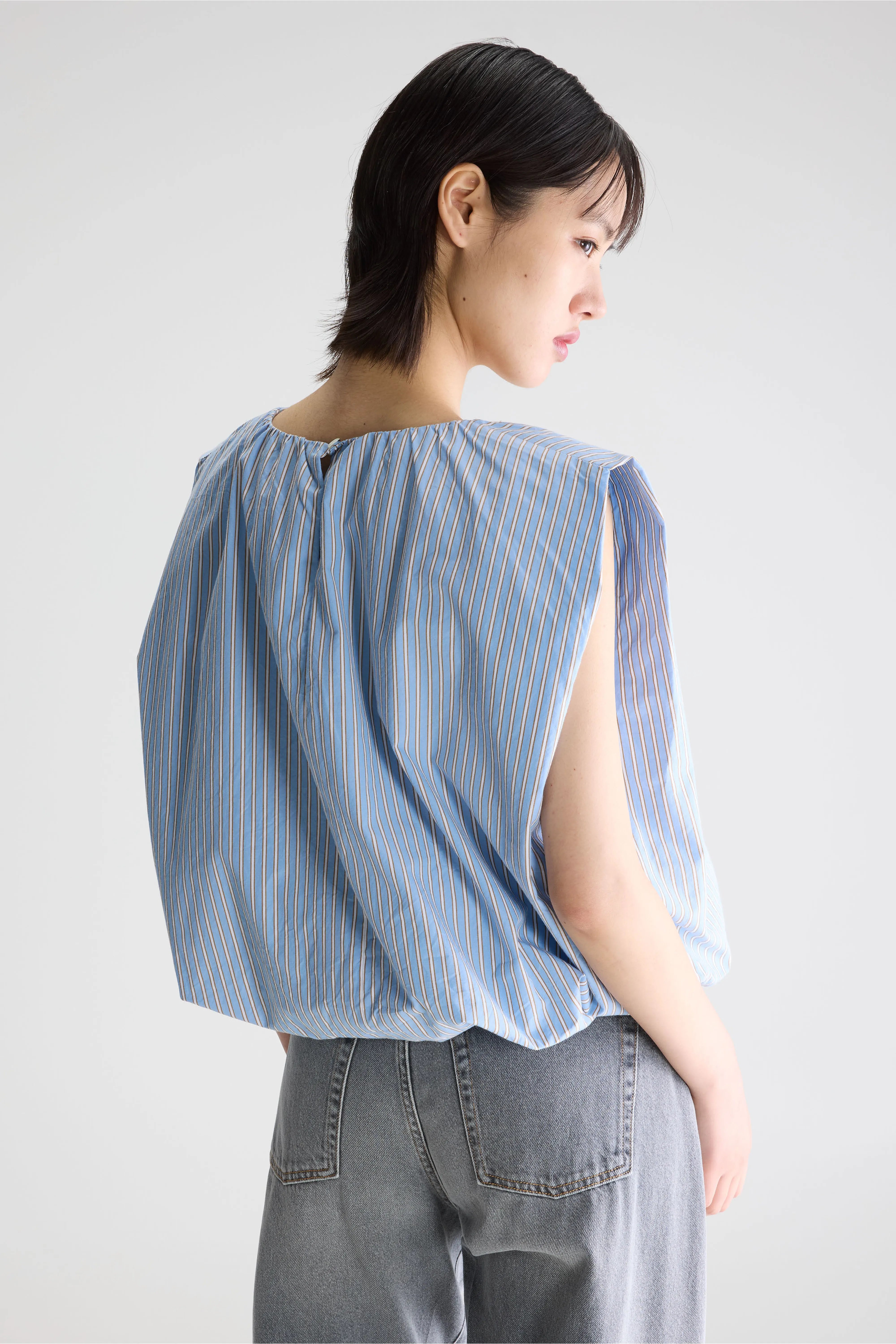 Blouse ballon Giada (261 / W / STRIPE B)
