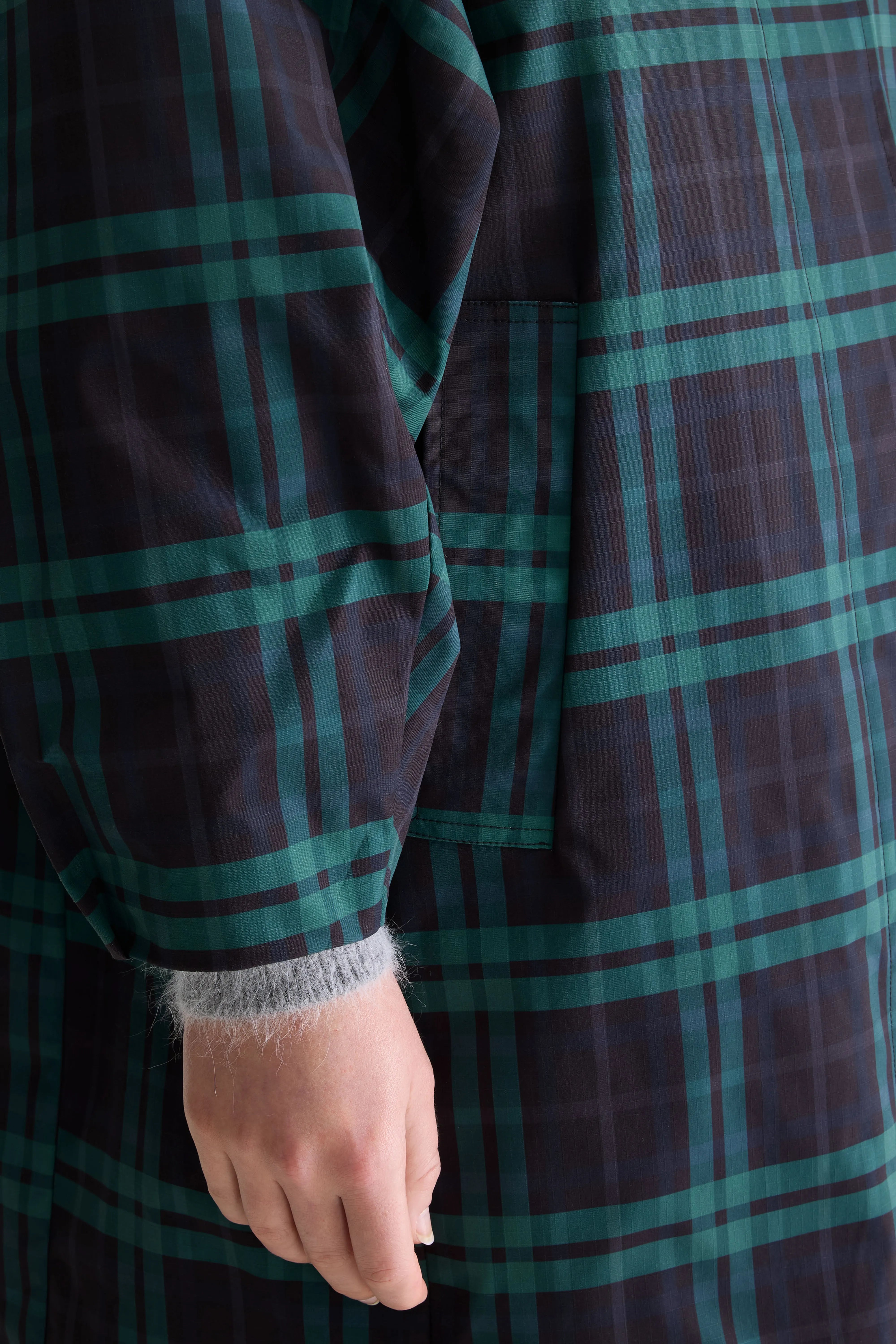 Julie trench coat (261 / W / CHECK A)