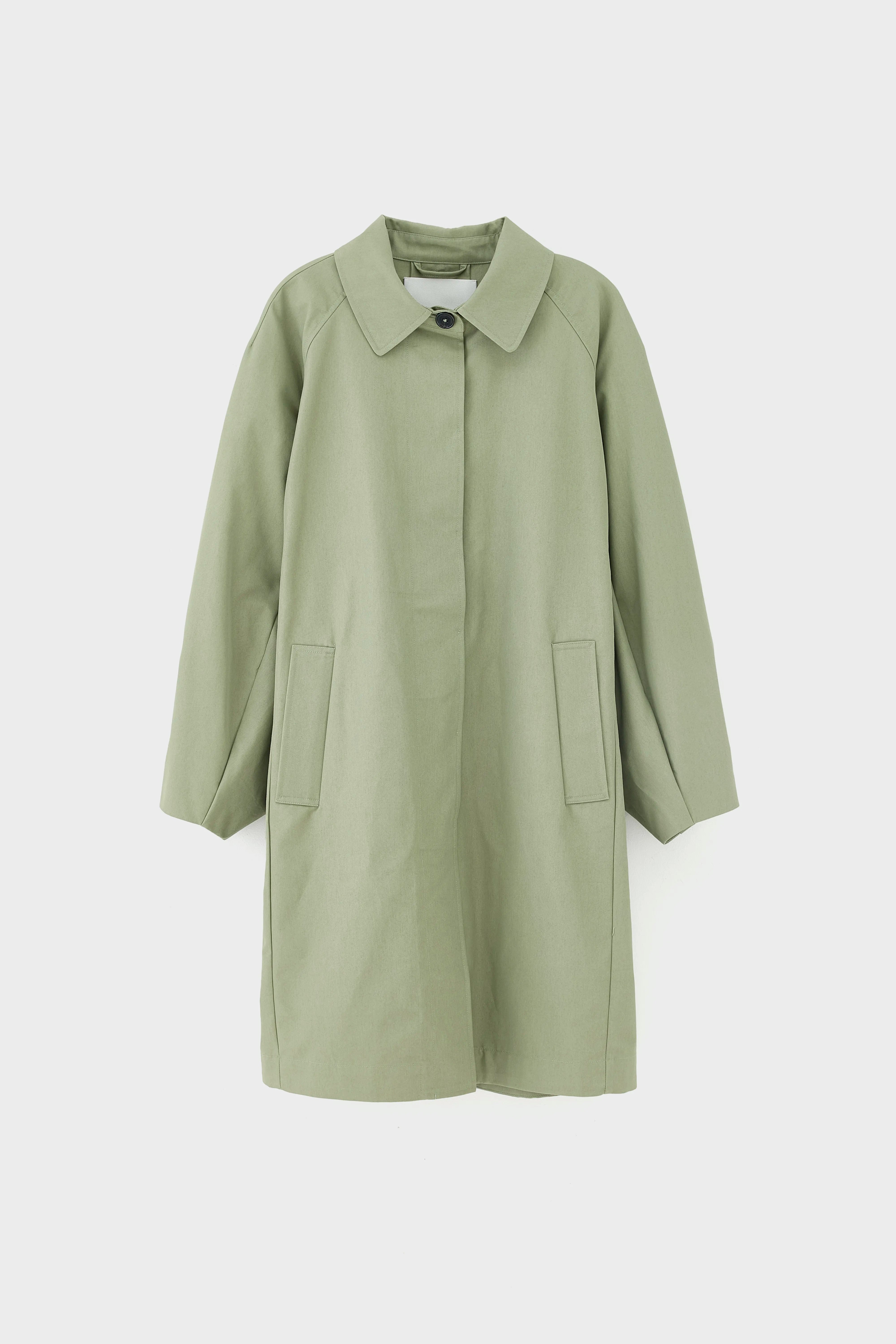 Julie trenchcoat (261 / W / SAUGE)