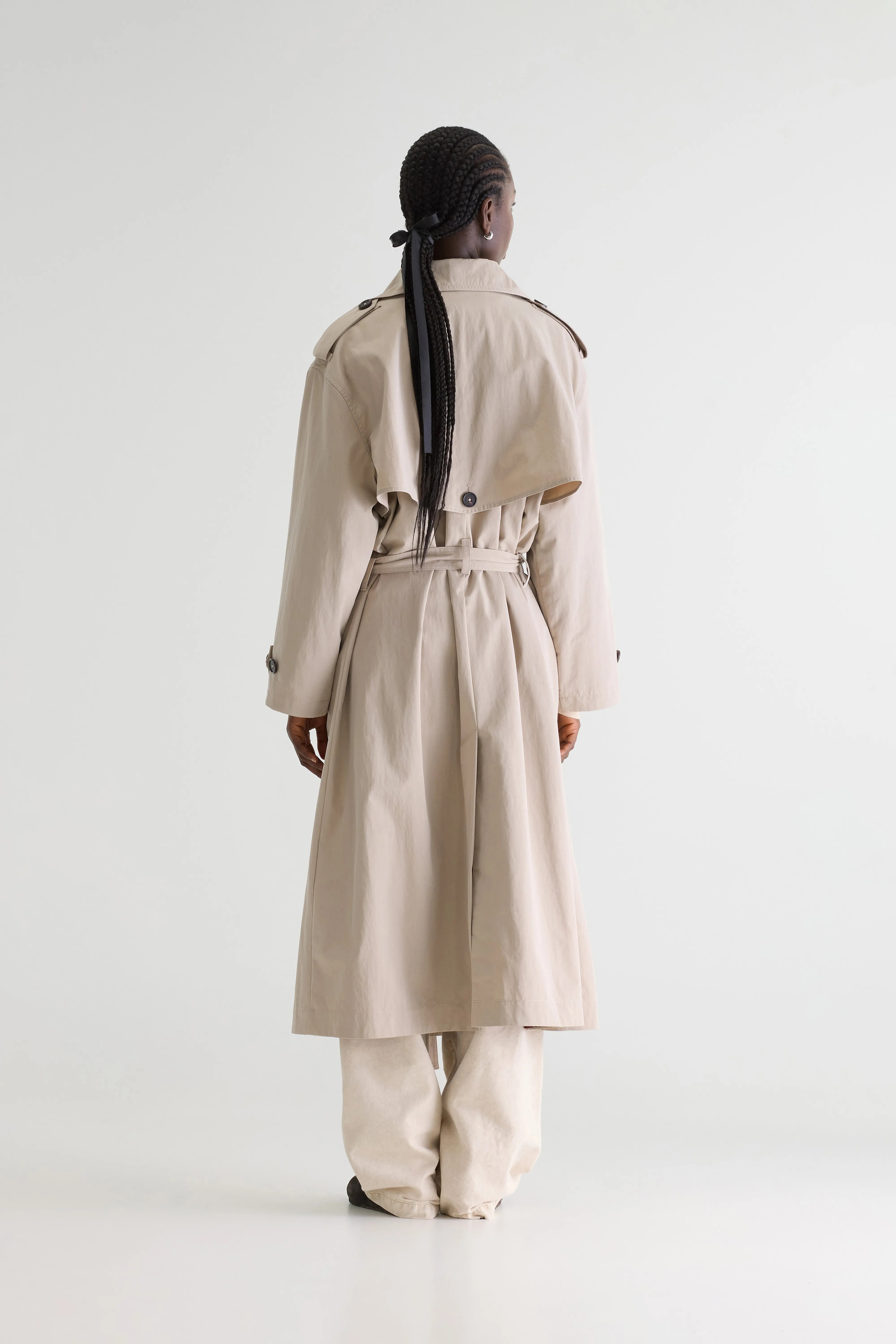 Hamy trench coat (261 / W / BRUME)