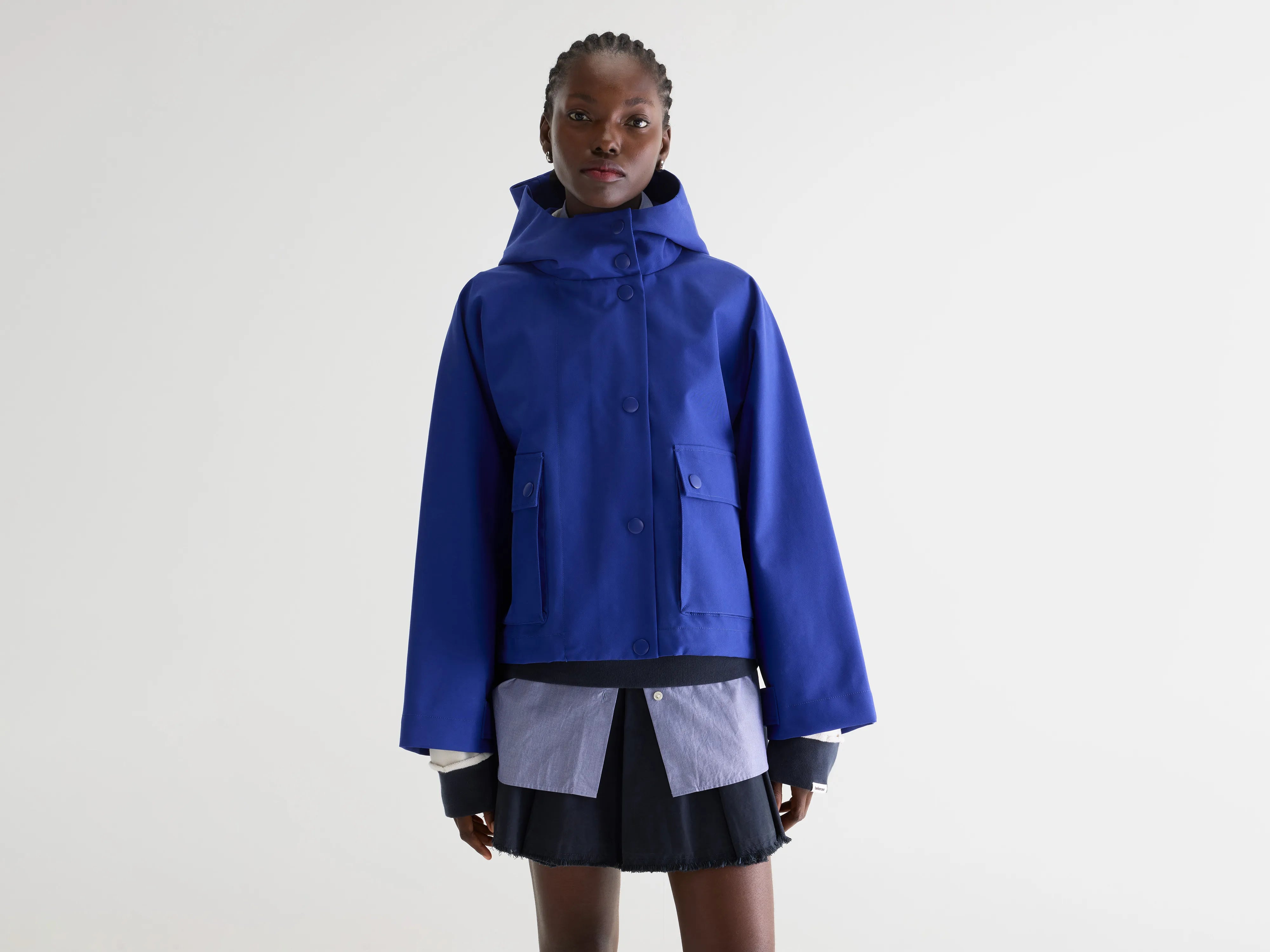 Jenna jas met capuchon (261 / W / LAZULI)