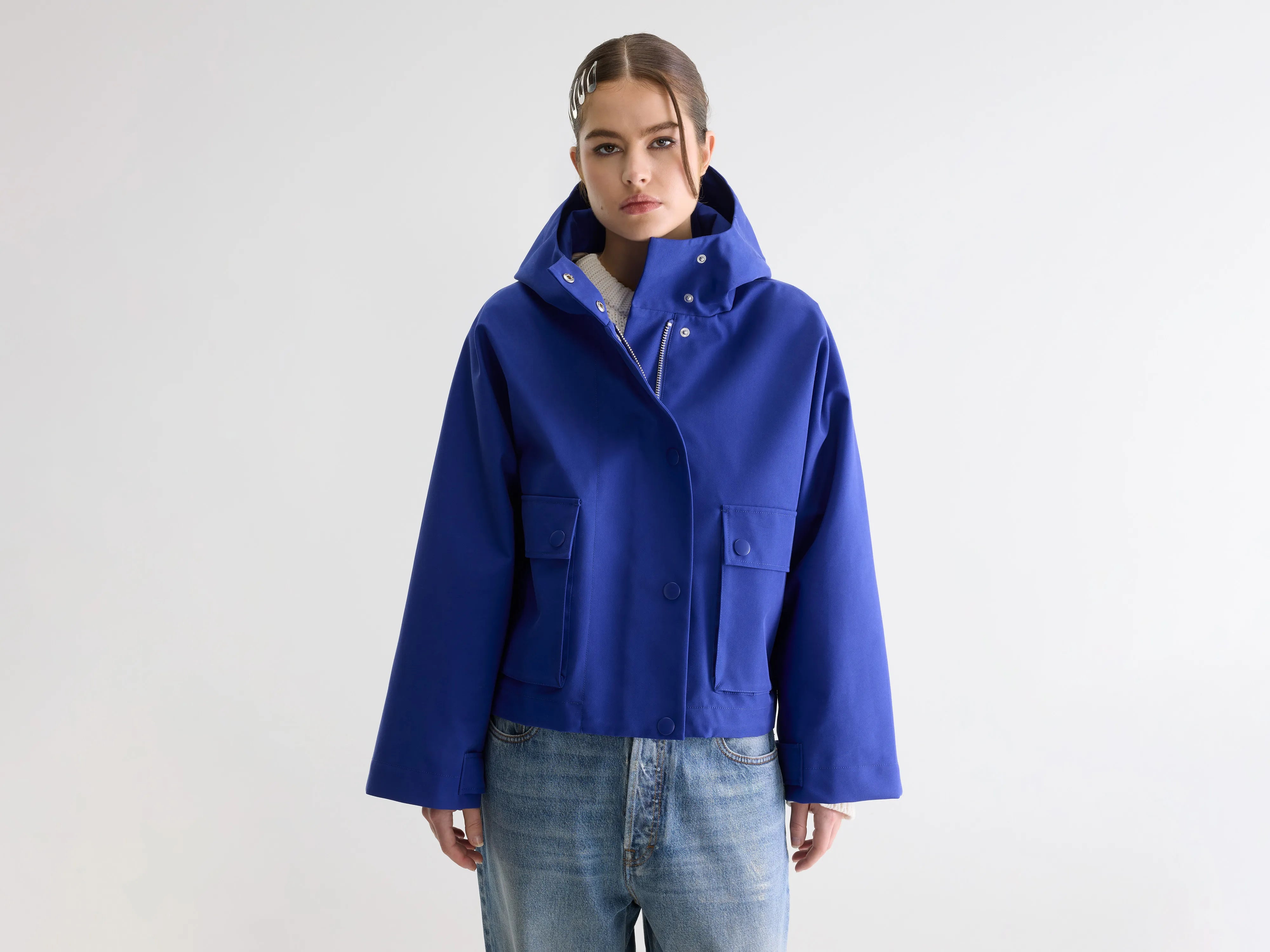 Jenna hooded jacket (261 / W / LAZULI)