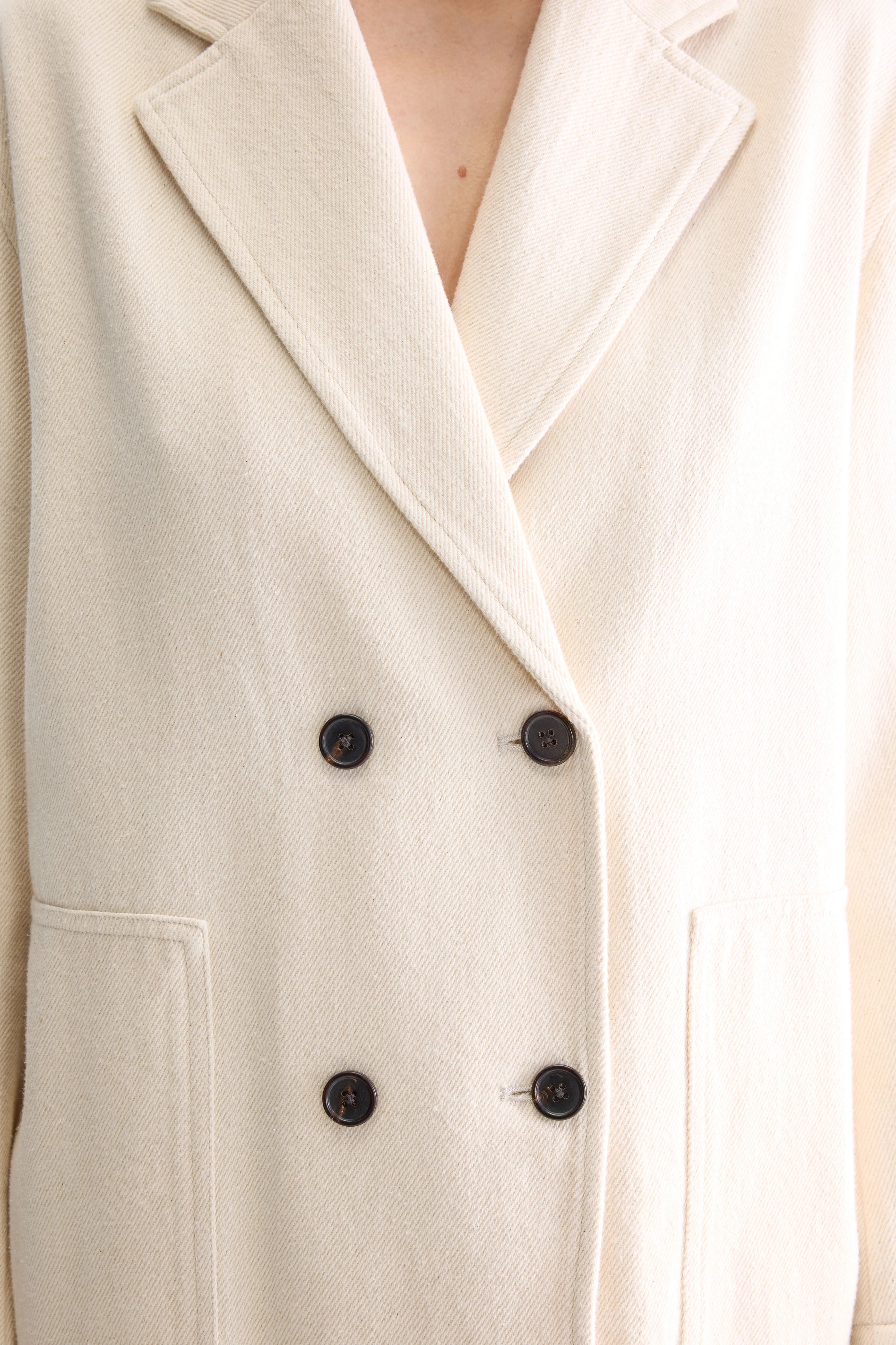 Jazzy relaxte blazer (261 / W / NATURAL)