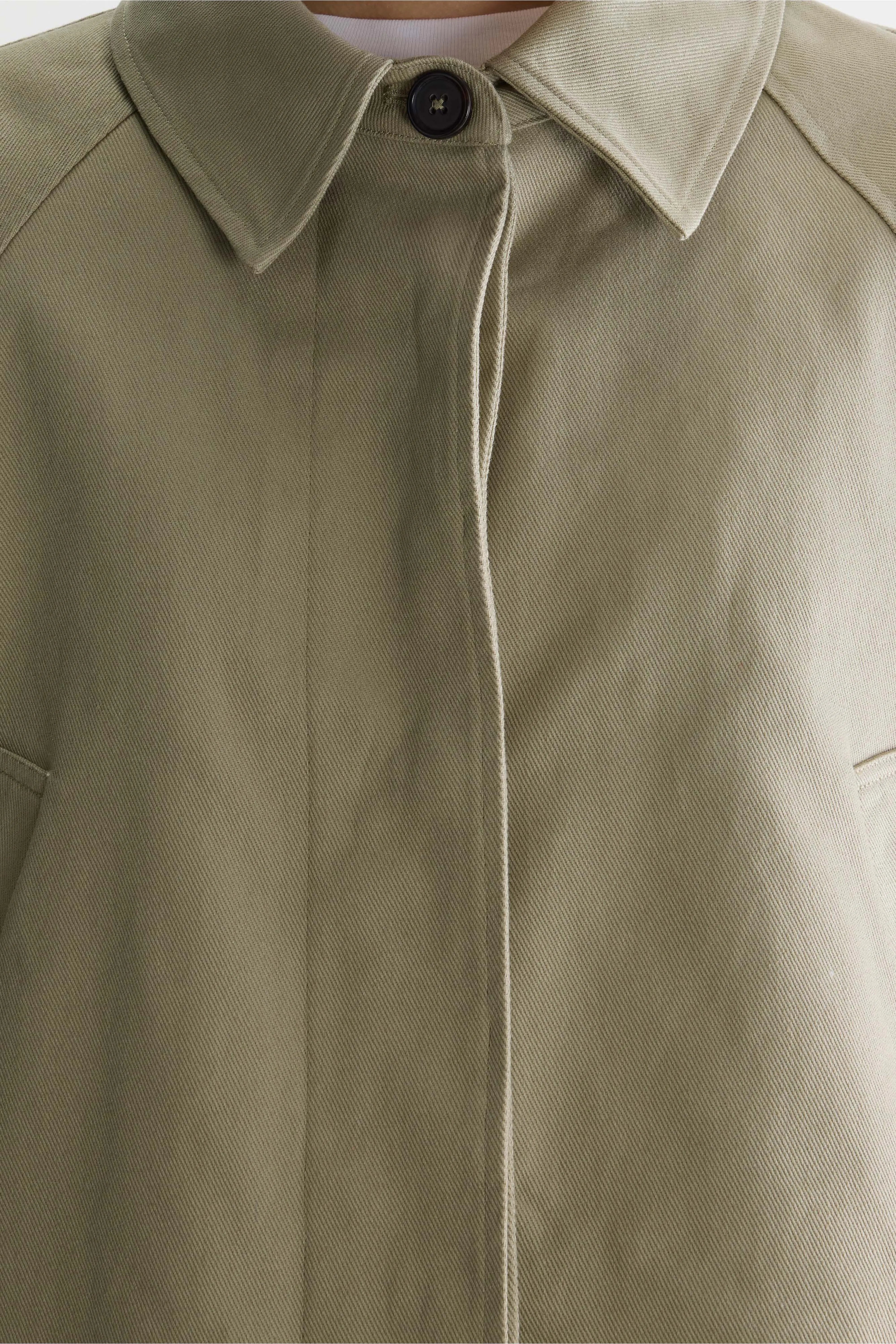 Jessy denim jacket (261 / W / EUCALYPTUS)