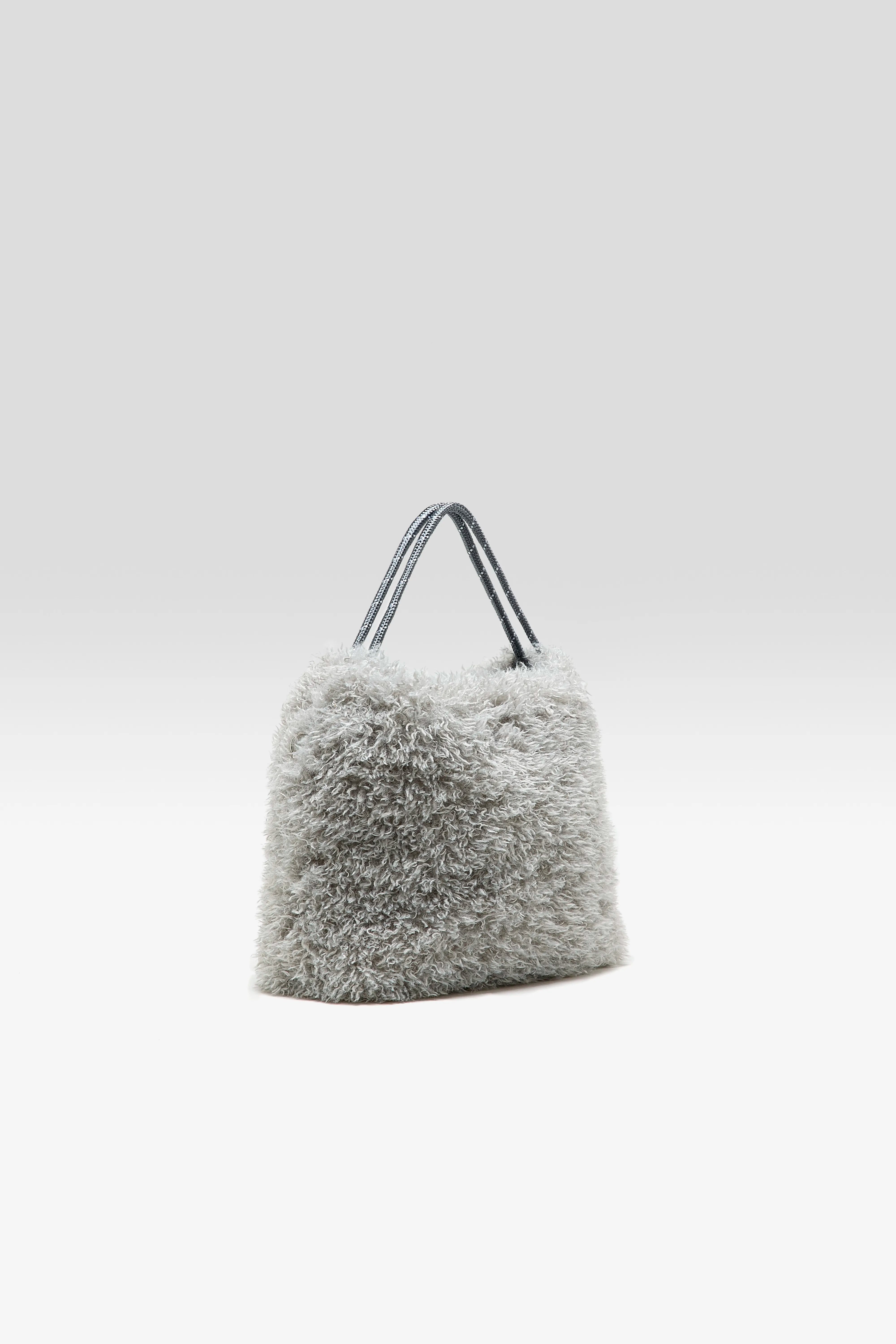 Helmin faux fur schoudertas (261 / W / NICKEL)