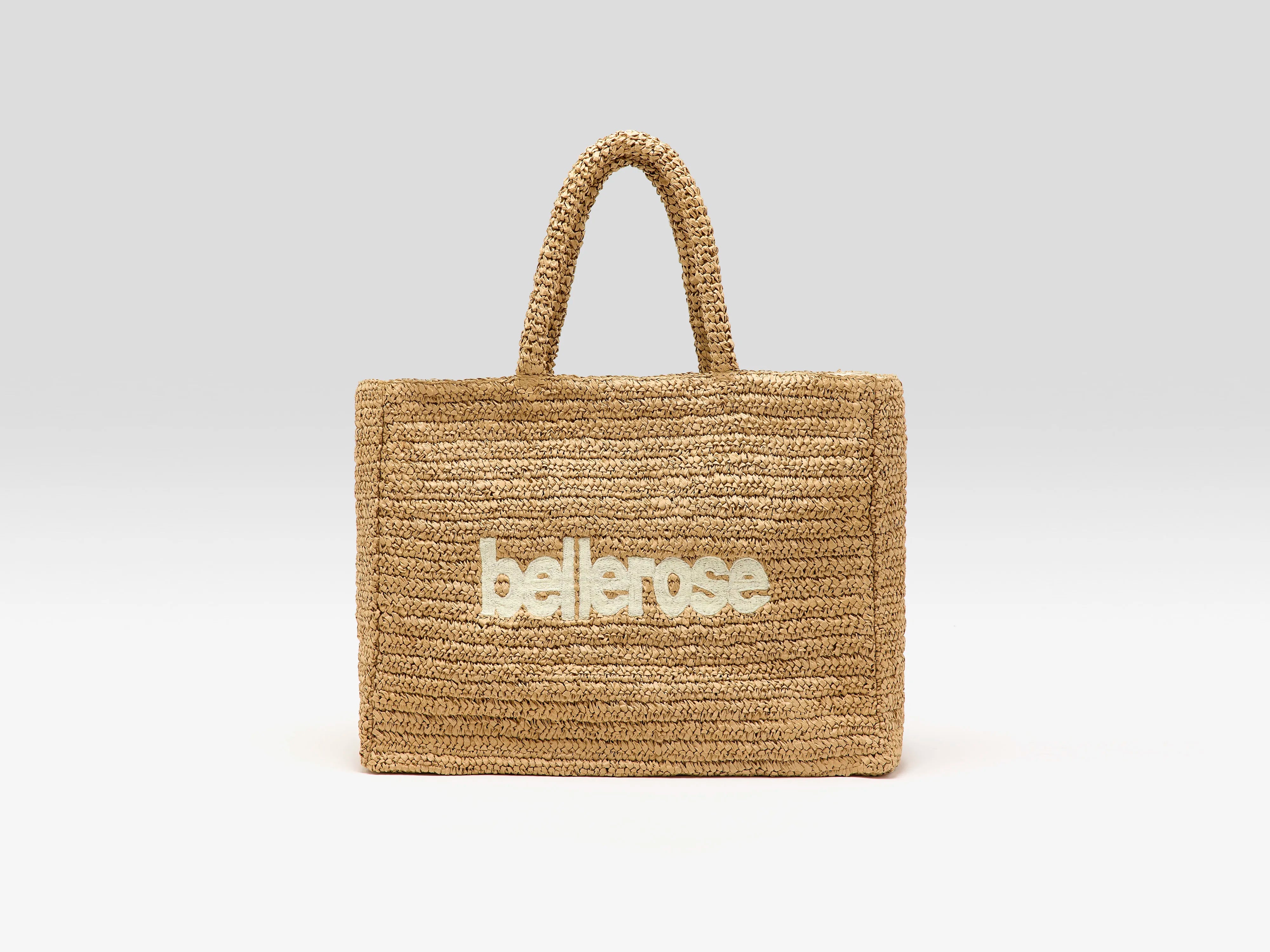 Sac fourre-tout en paille Itop (261 / W / NATURAL)