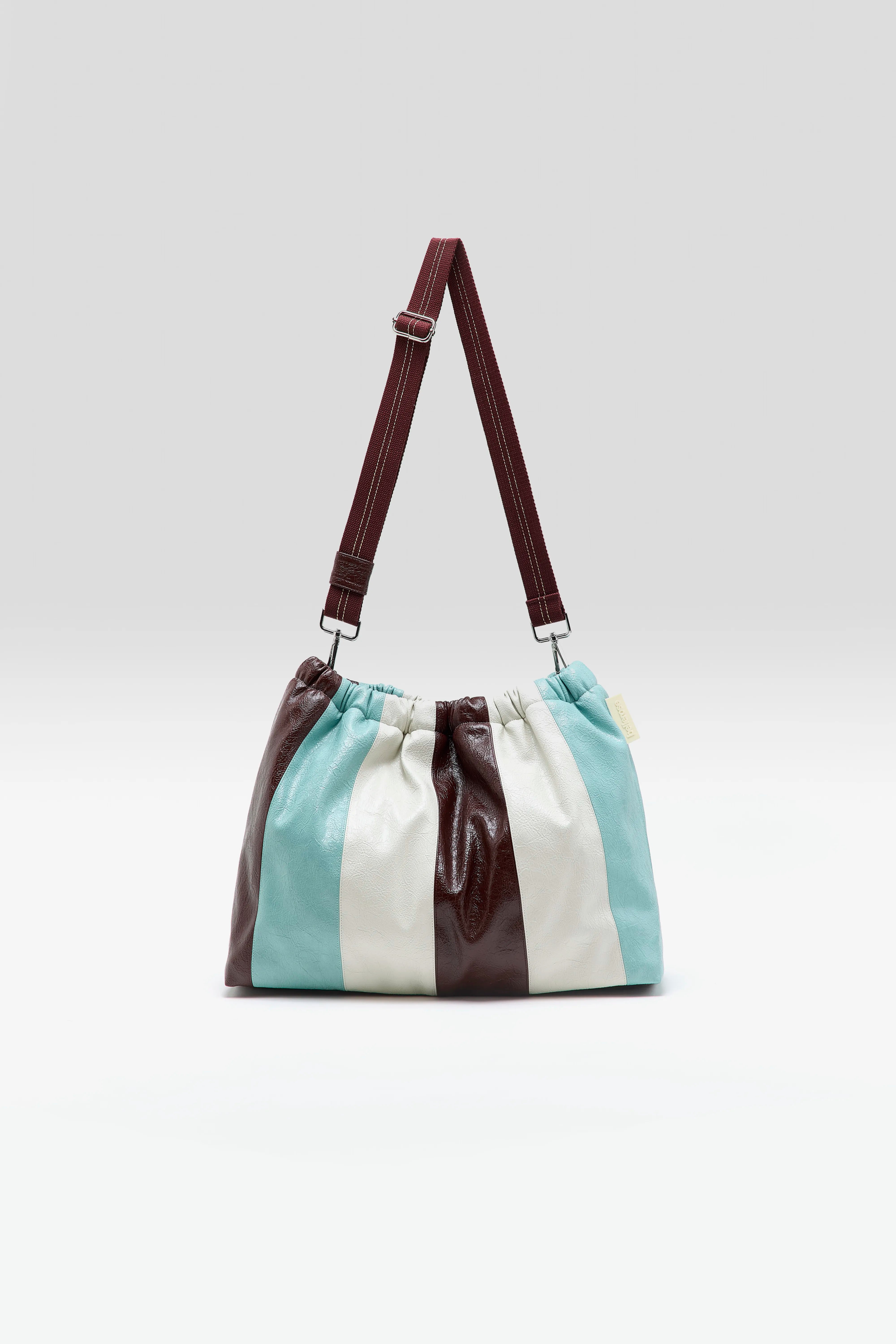 Sac À Bandoulière Hobby - Jadeite / Lotus / Wine Pour Femme | Bellerose