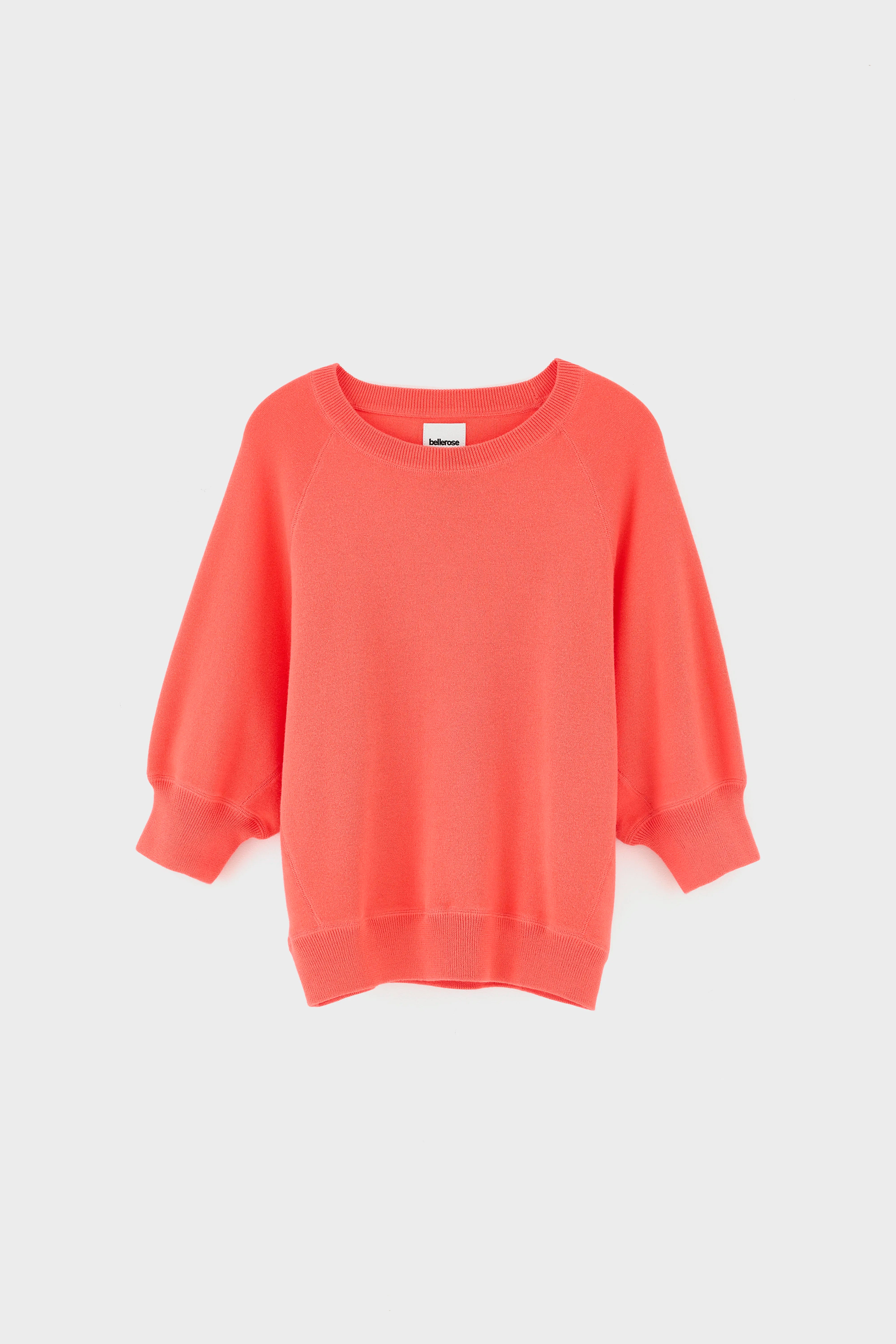 Anglet zachte trui met ronde hals (261 / W / CORAIL)