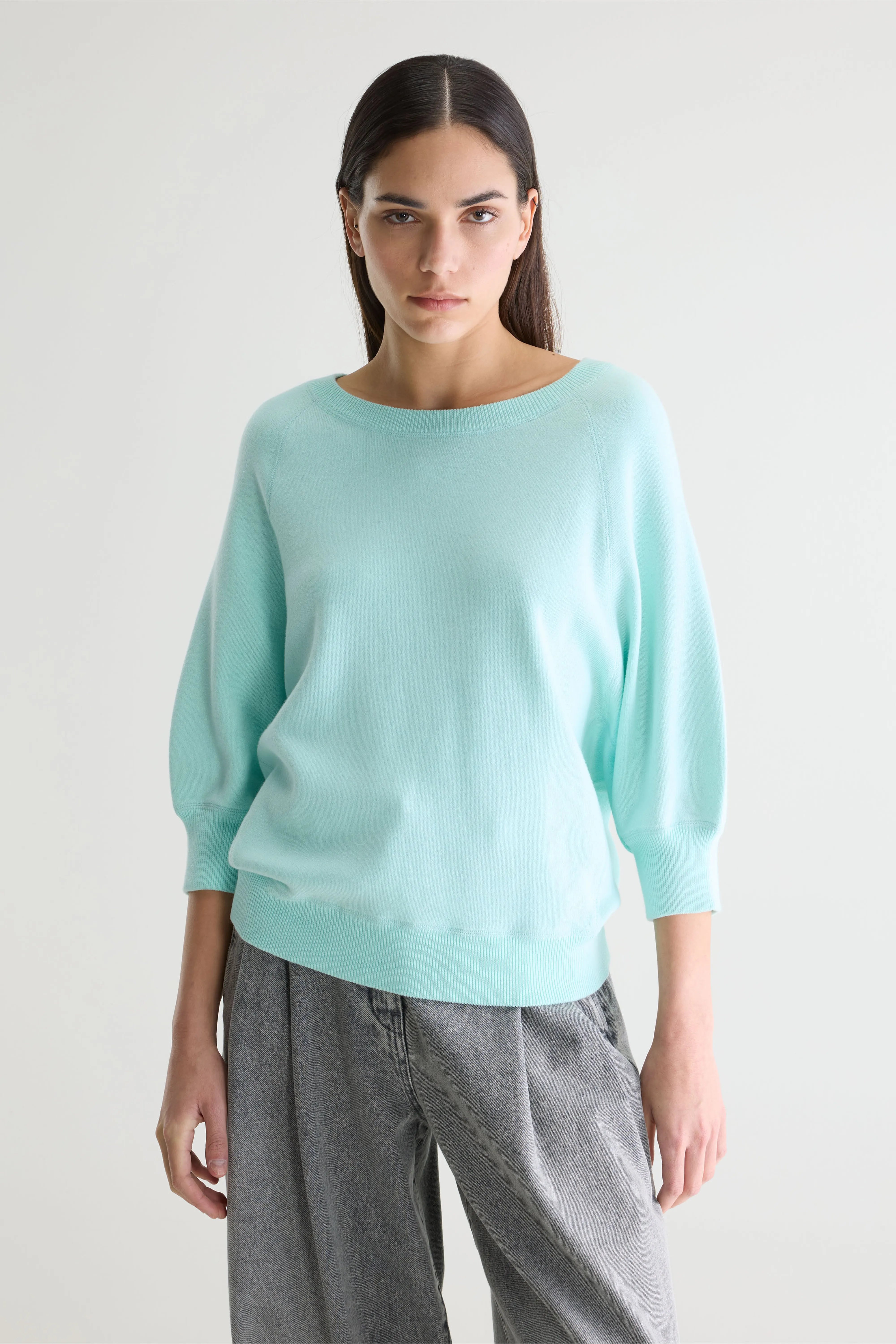 Pull col rond Anglet (261 / W / ICEBERG)