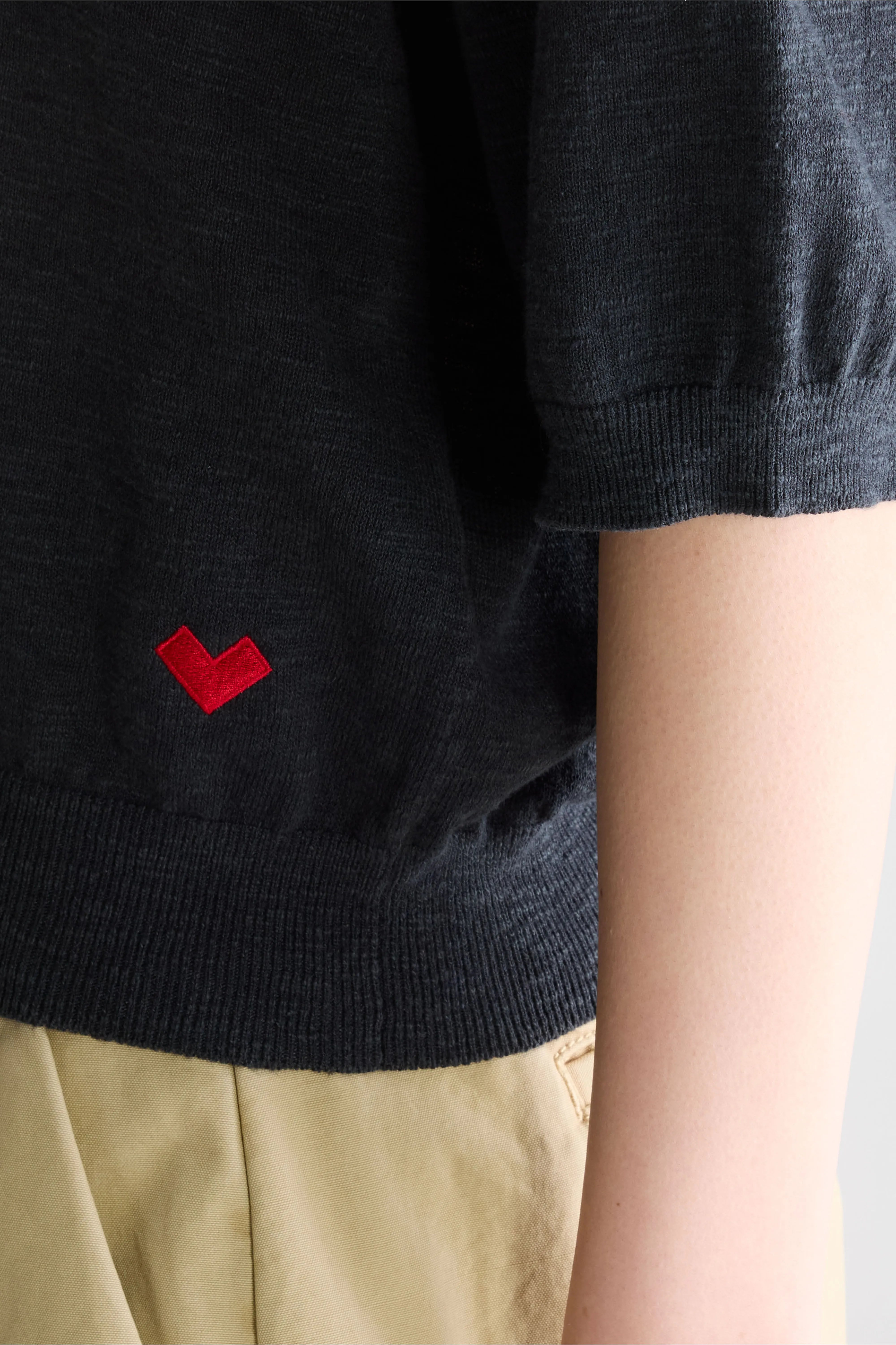 Dadif v-neck sweater (261 / W / PIRATE)