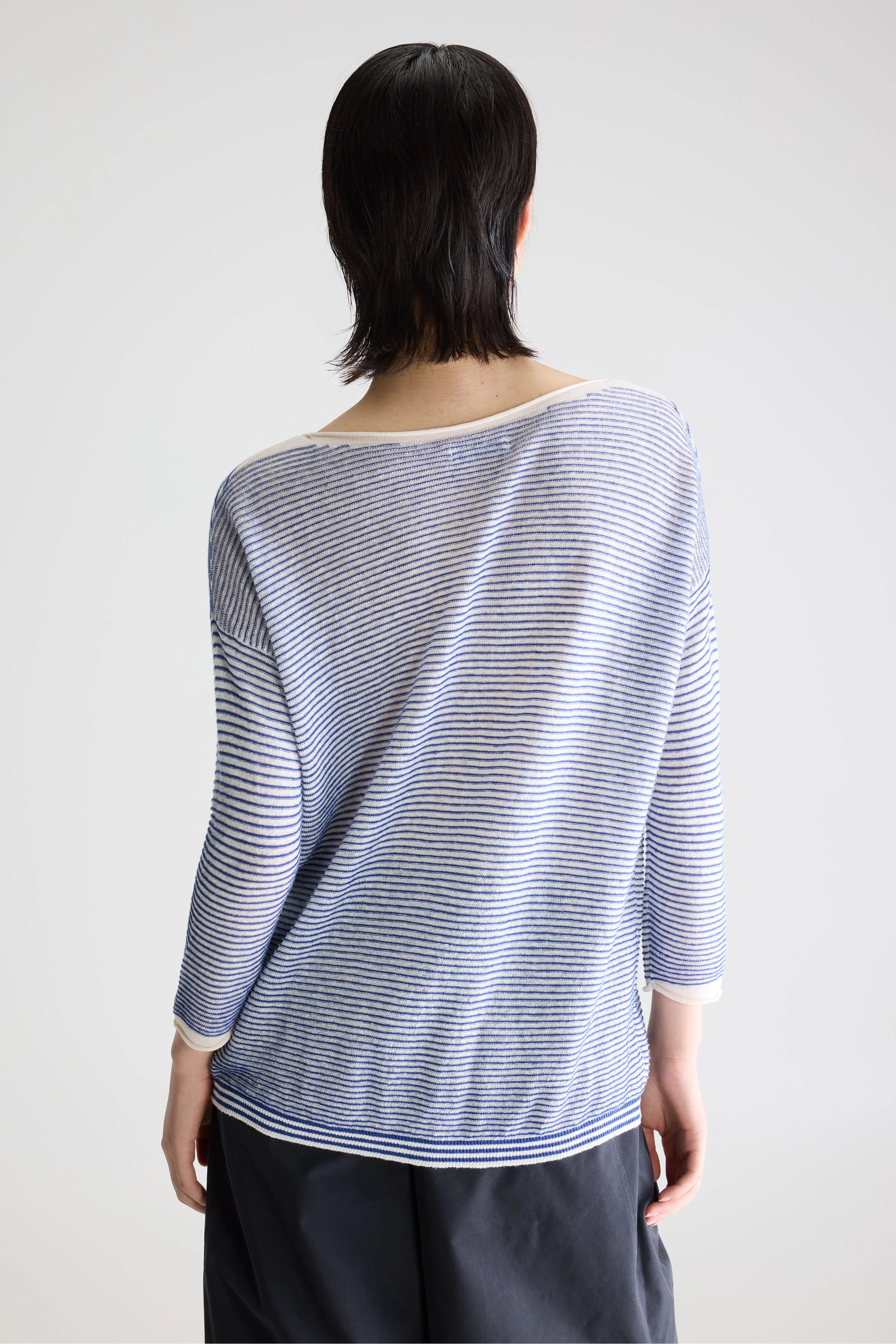 Pull à encolure bateau Neep (261 / W / STRIPE A)