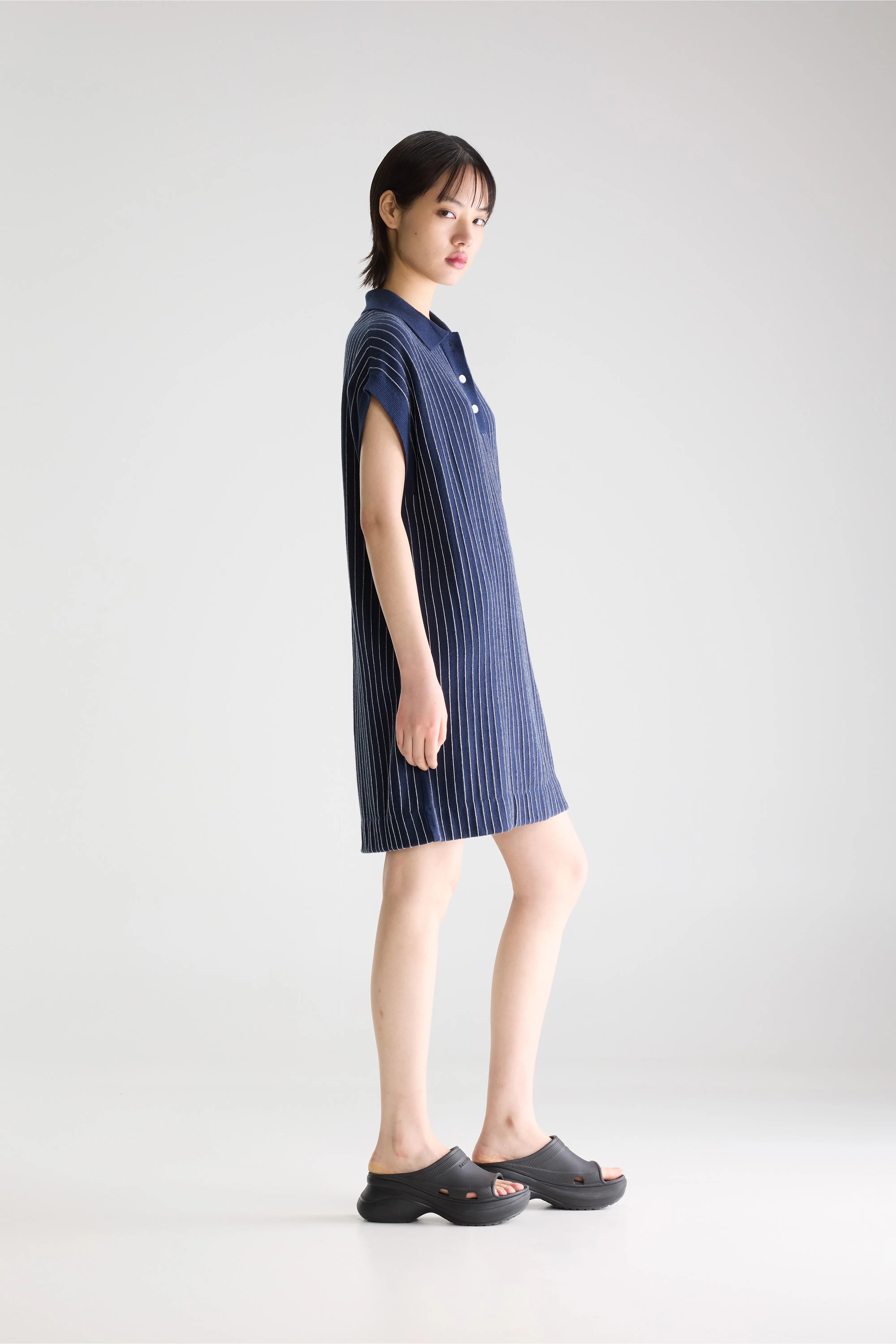 Robe sans manches en maille Gemro (261 / W / PARKER)