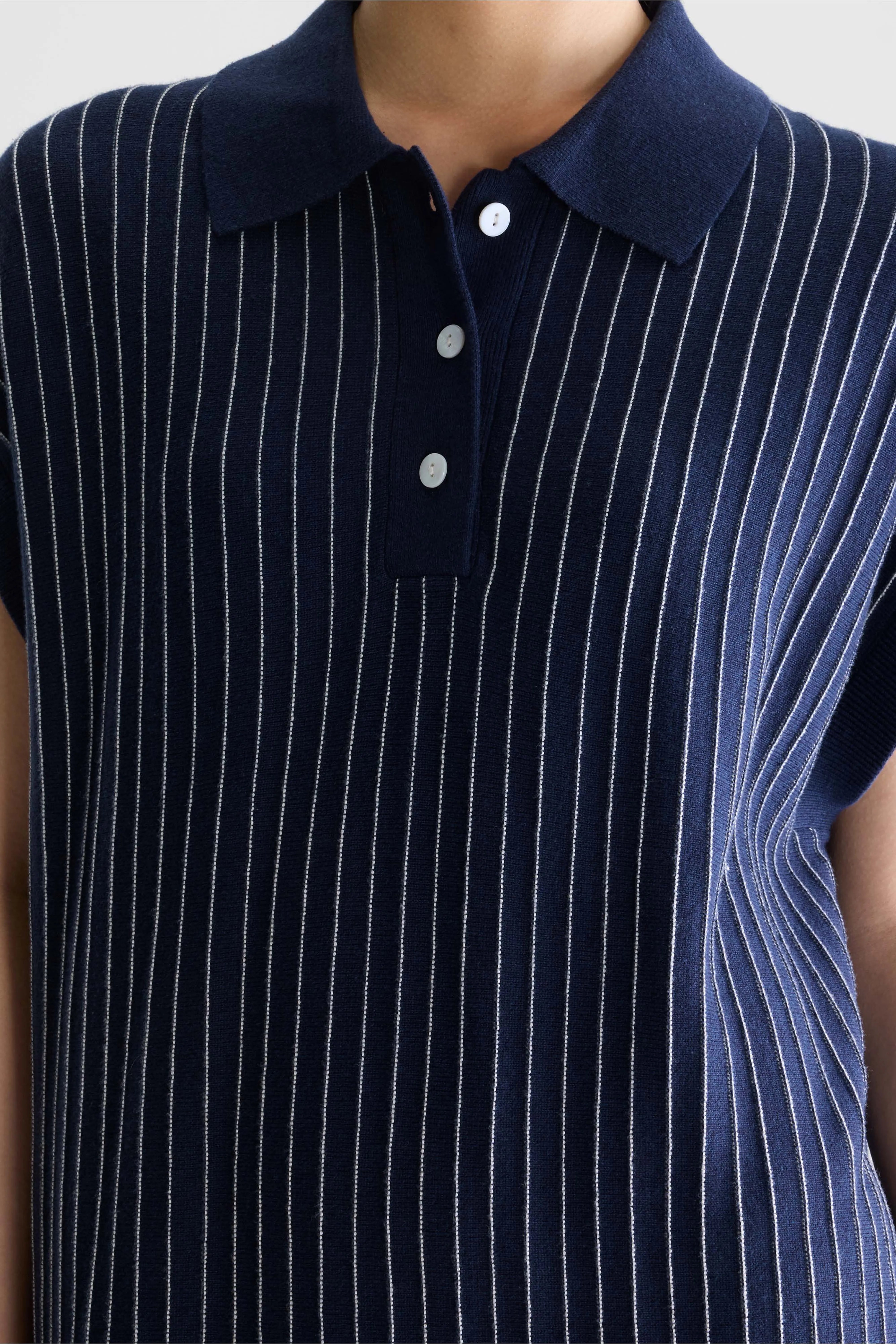 Robe sans manches en maille Gemro (261 / W / PARKER)