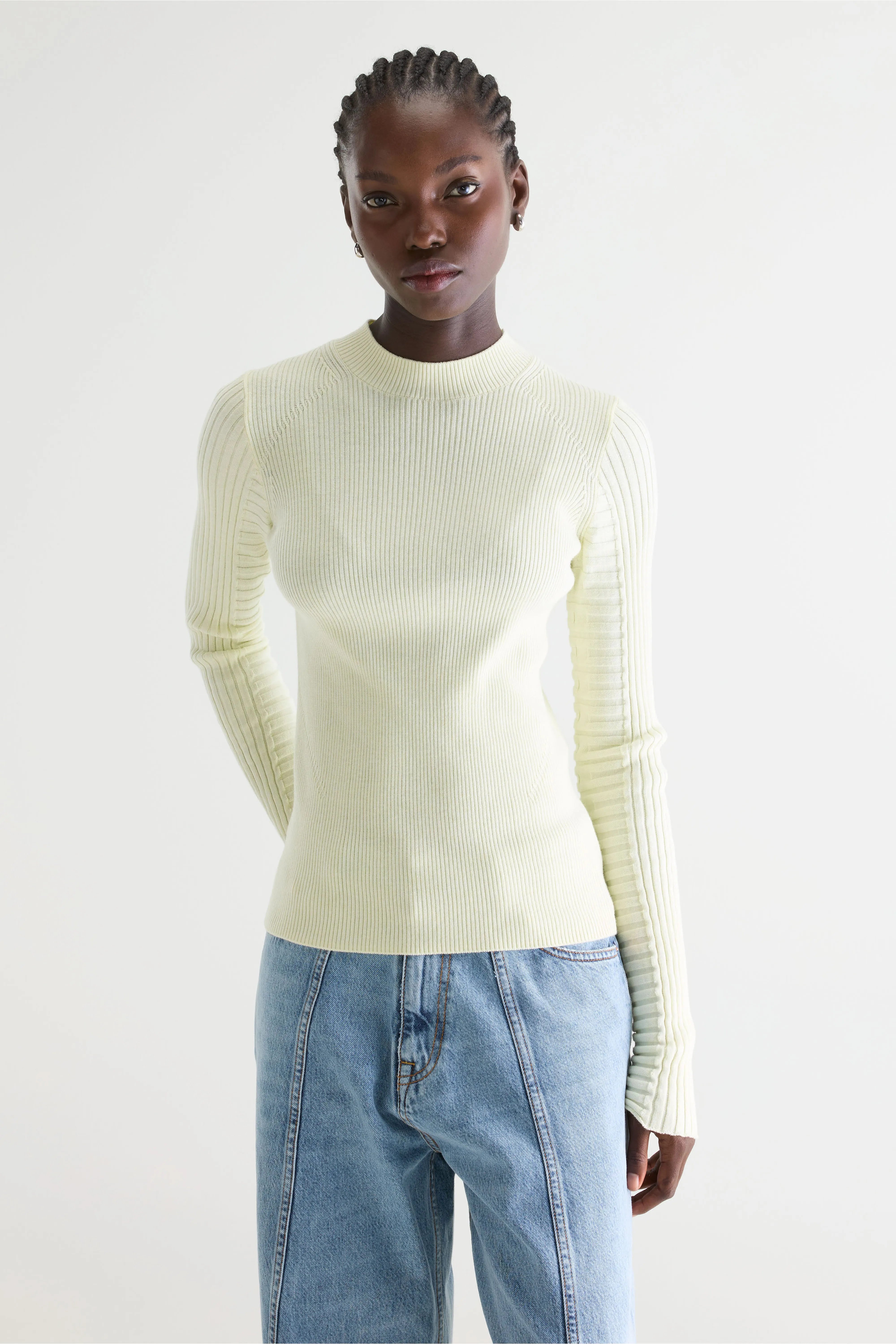 Aduard slim fit trui (261 / W / LIMELIGHT)