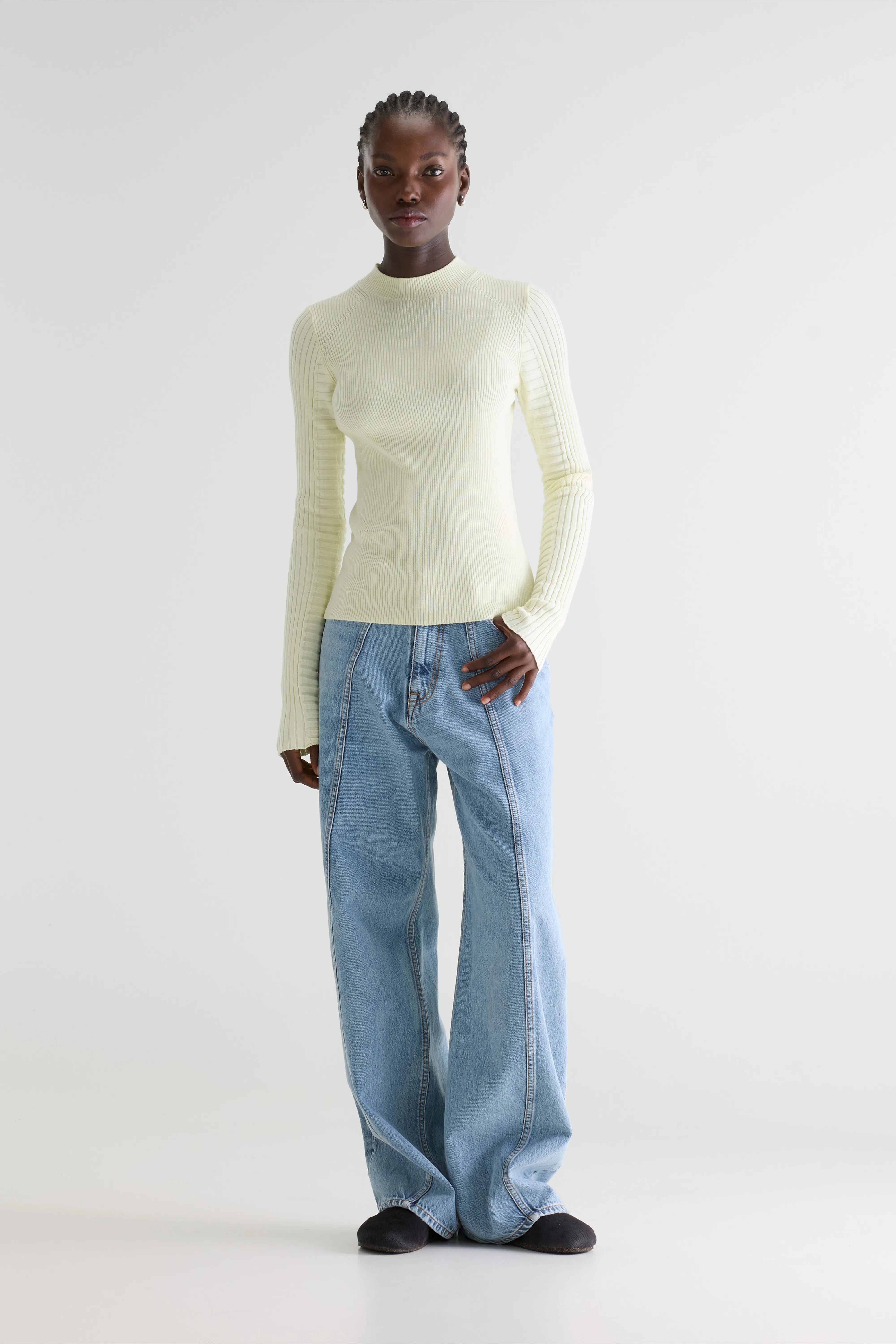 Aduard slim fit trui (261 / W / LIMELIGHT)