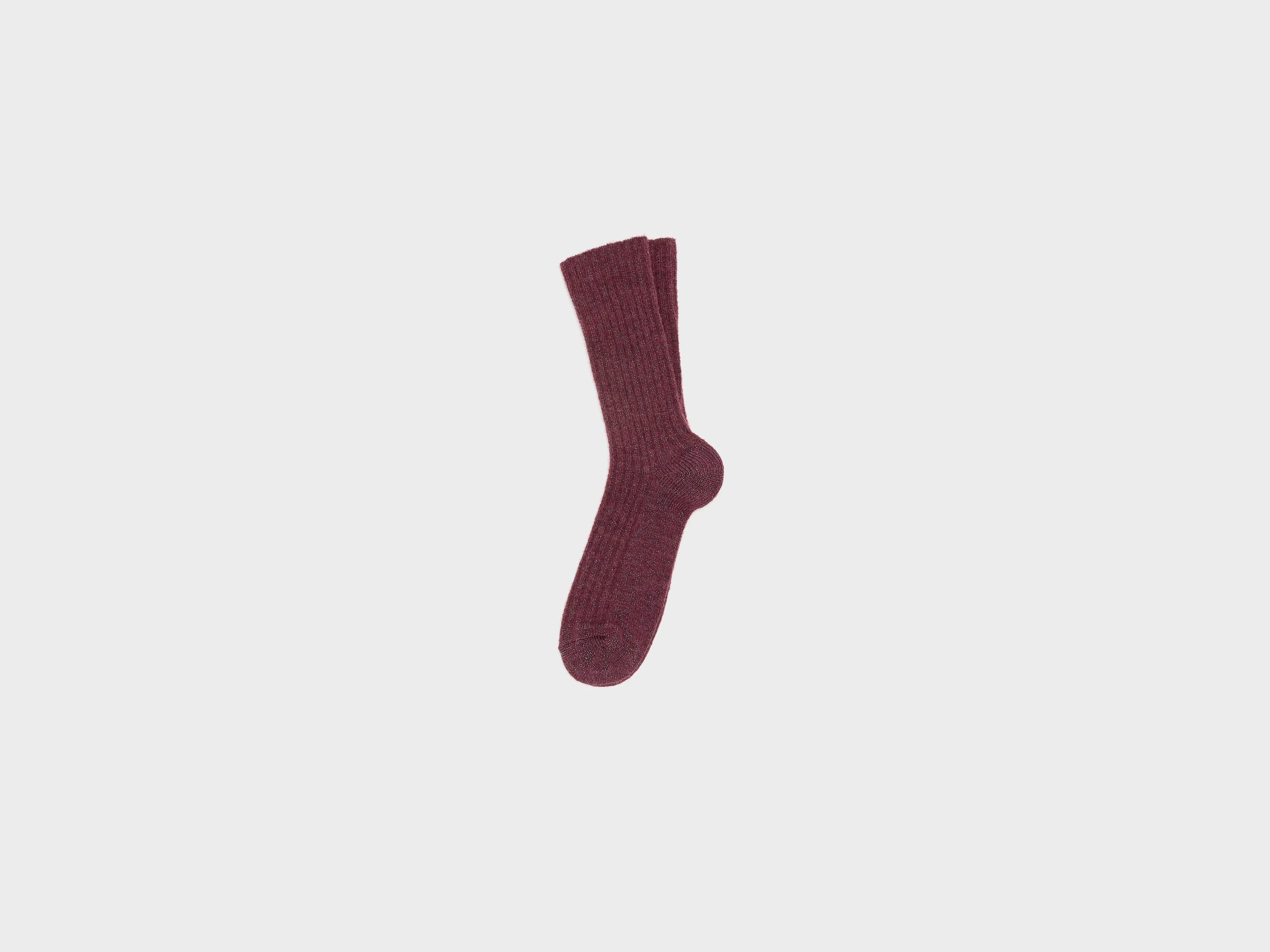 Boti shiny socks (262 / W / BURGUNDY)