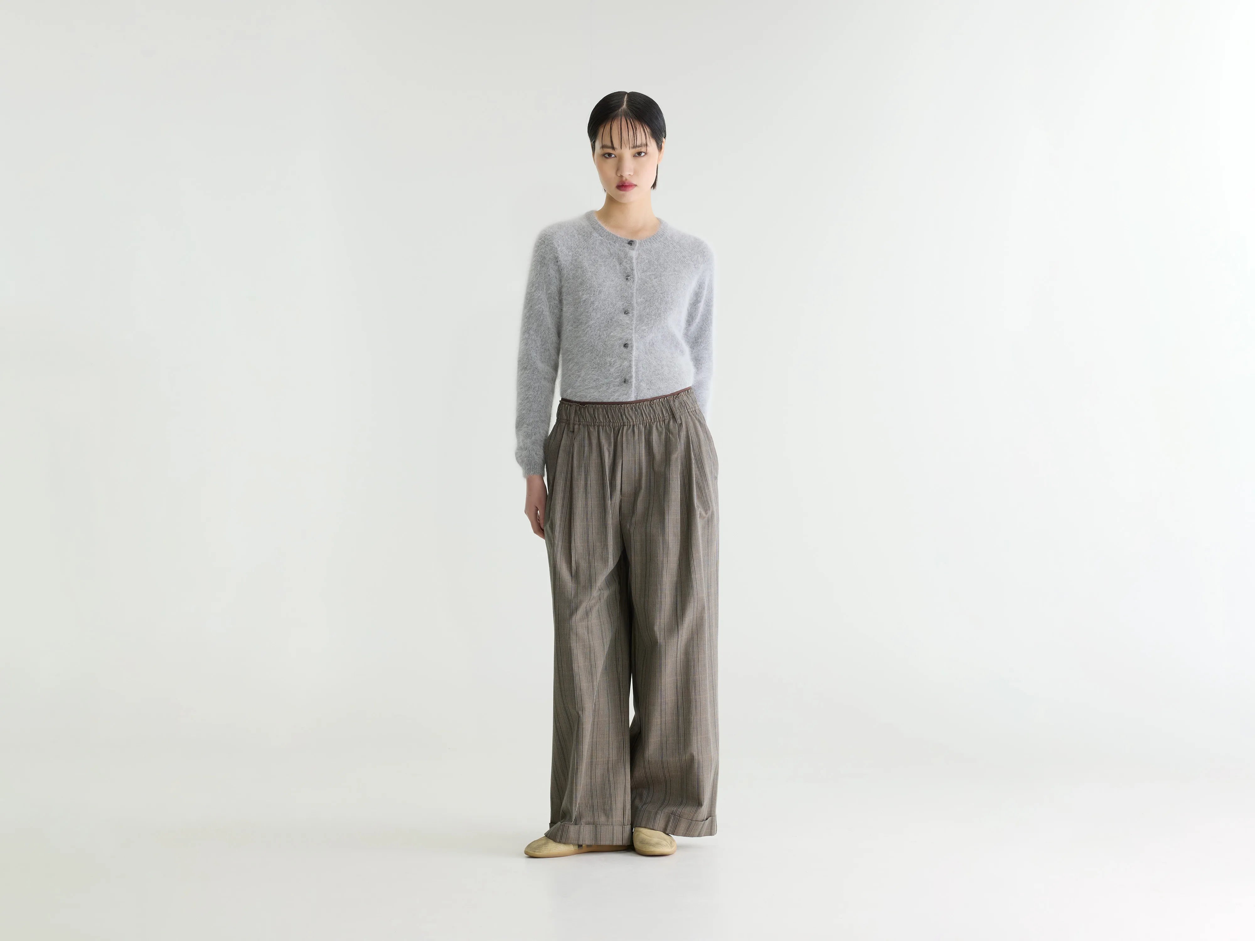 Jasha wijde broek (262 / W / CHECK A)