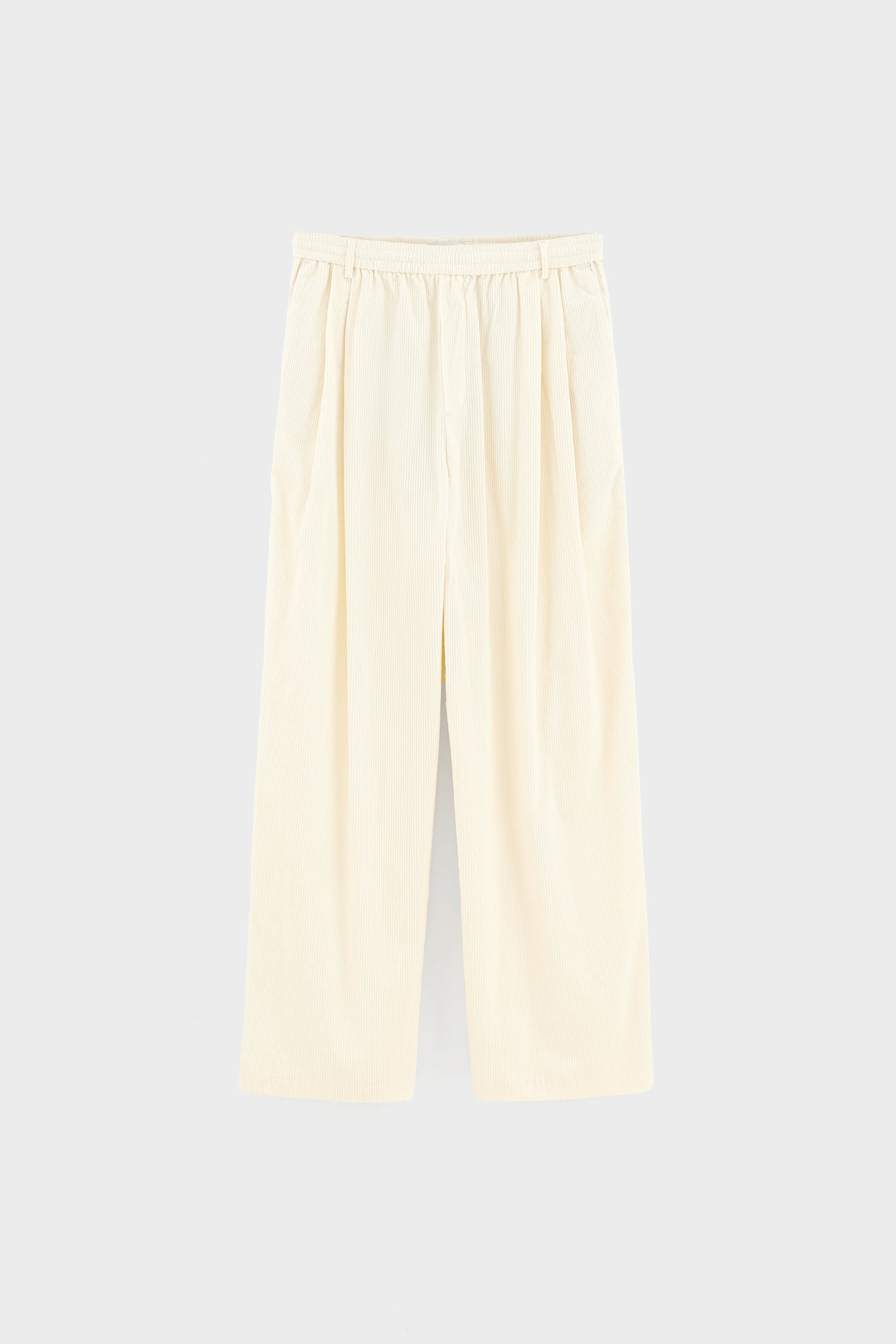 Jilo tapered corduroy broek (262 / W / NATURAL)