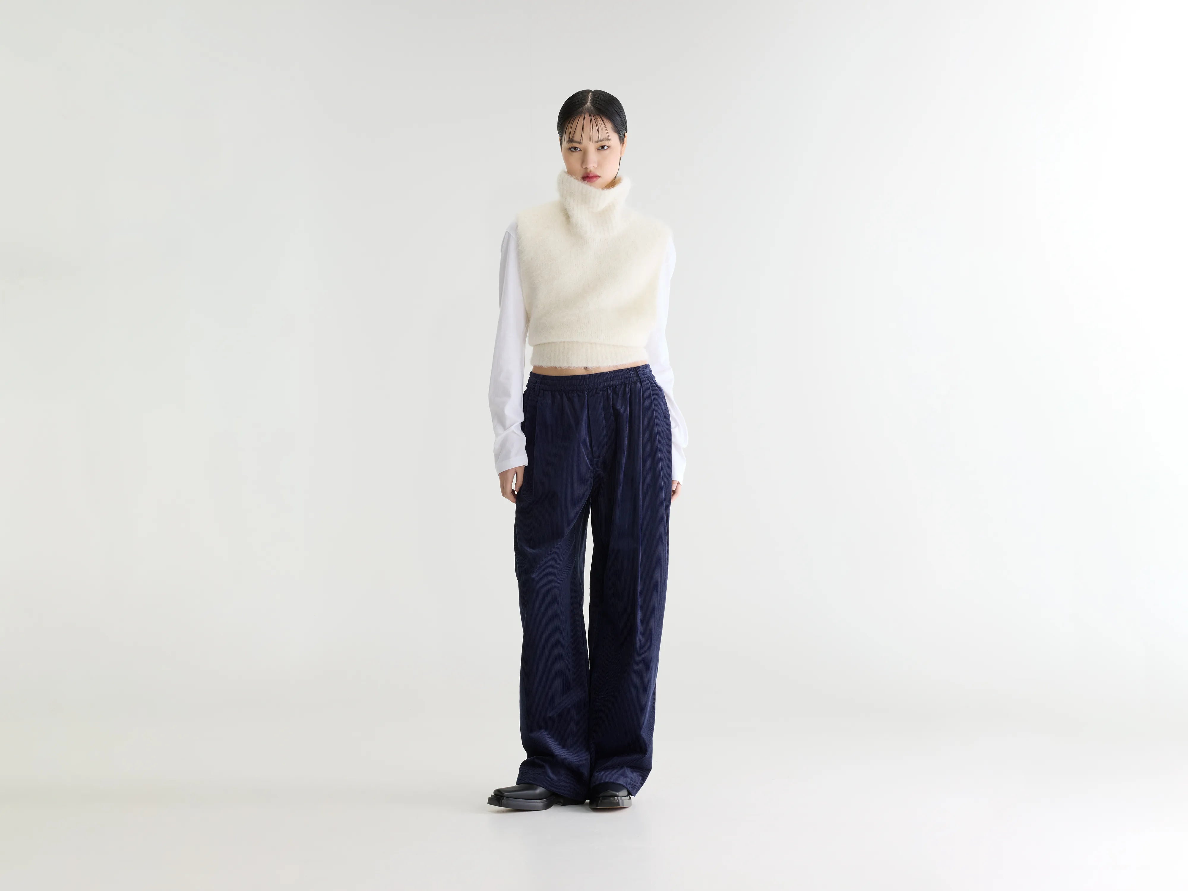 Jilo tapered corduroy broek (262 / W / CAPTAIN)