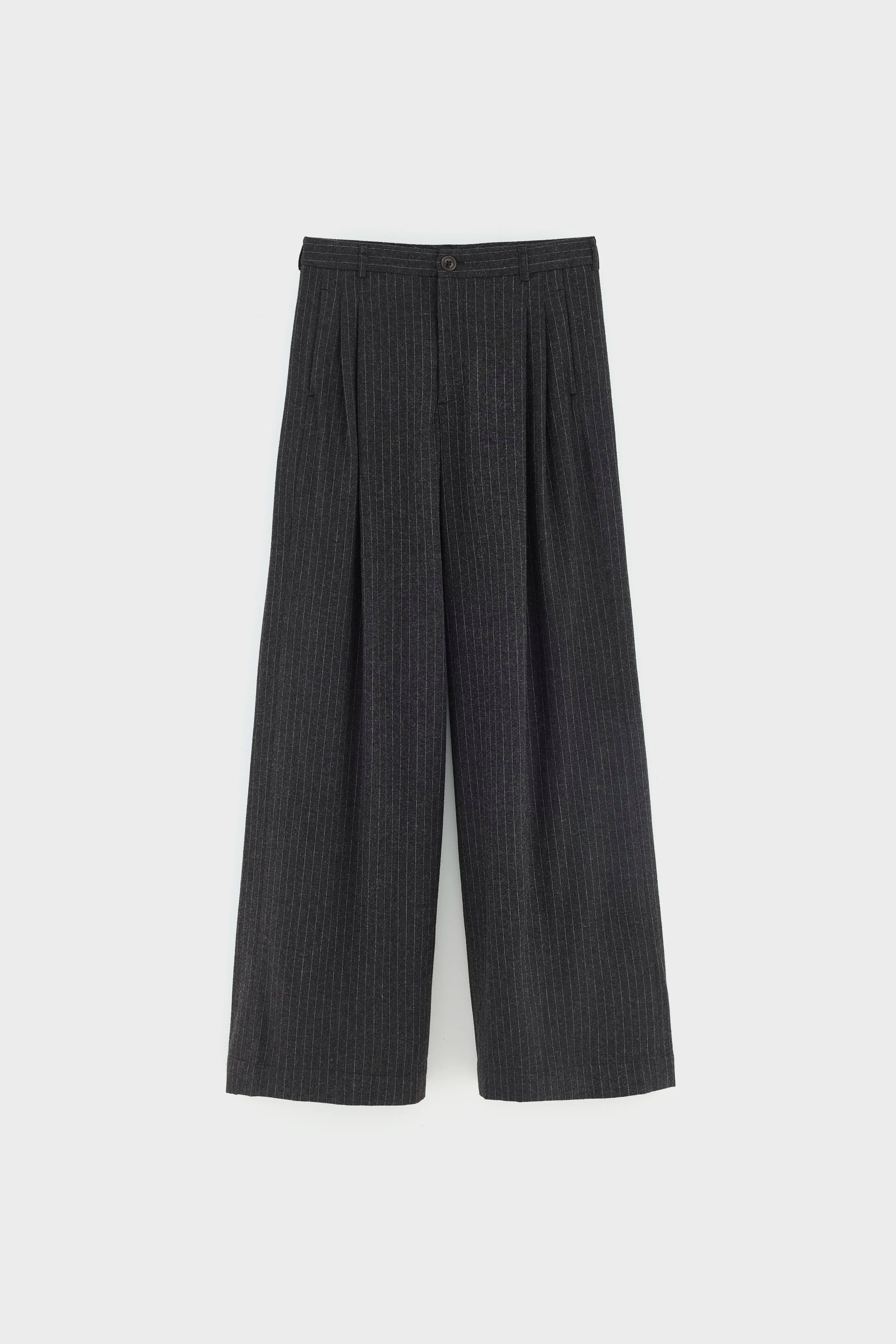Volkert wijde broek met krijtstreep (262 / W / STRIPE C)