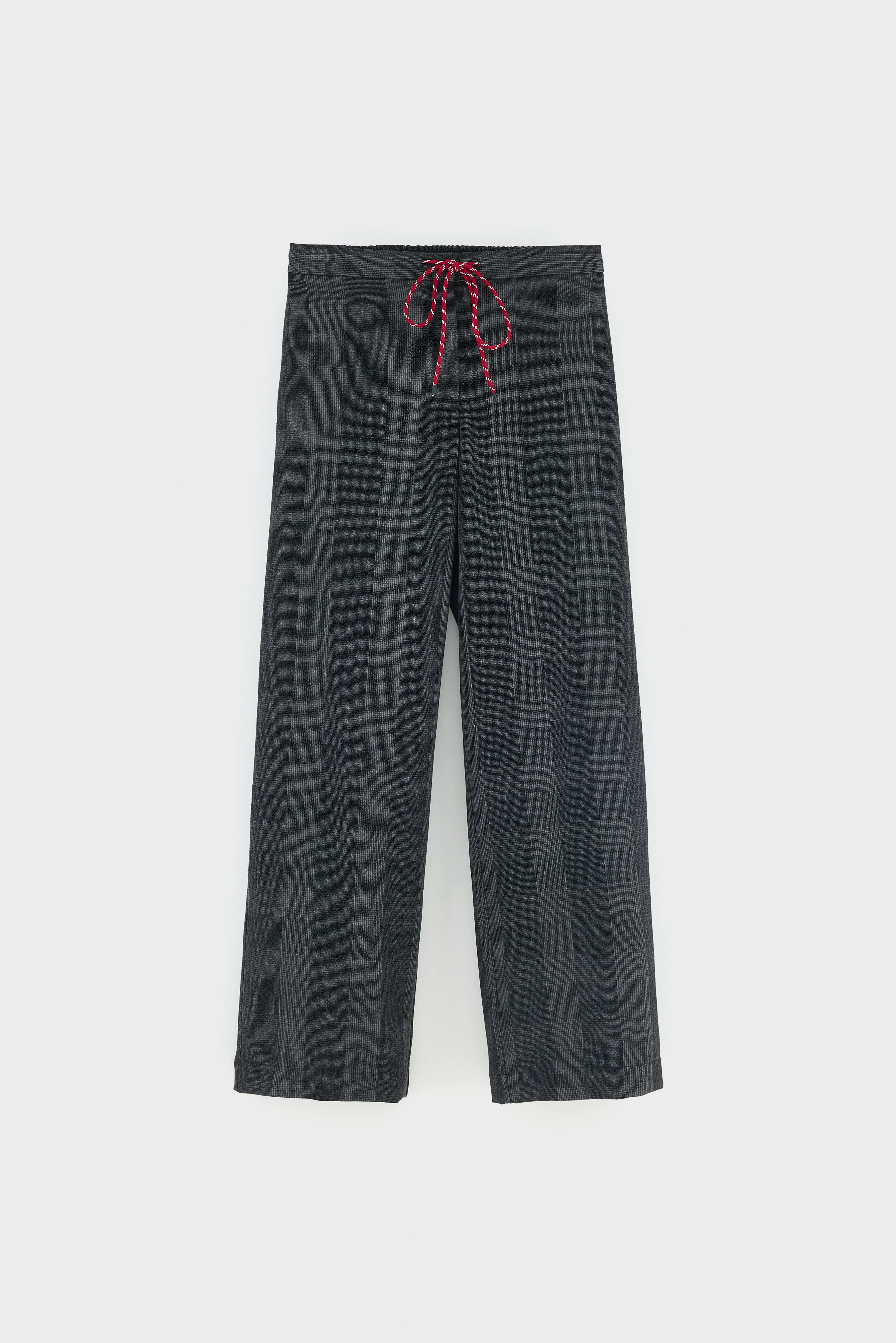 Pantalon droit à carreaux Solene (262 / W / CHECK B)