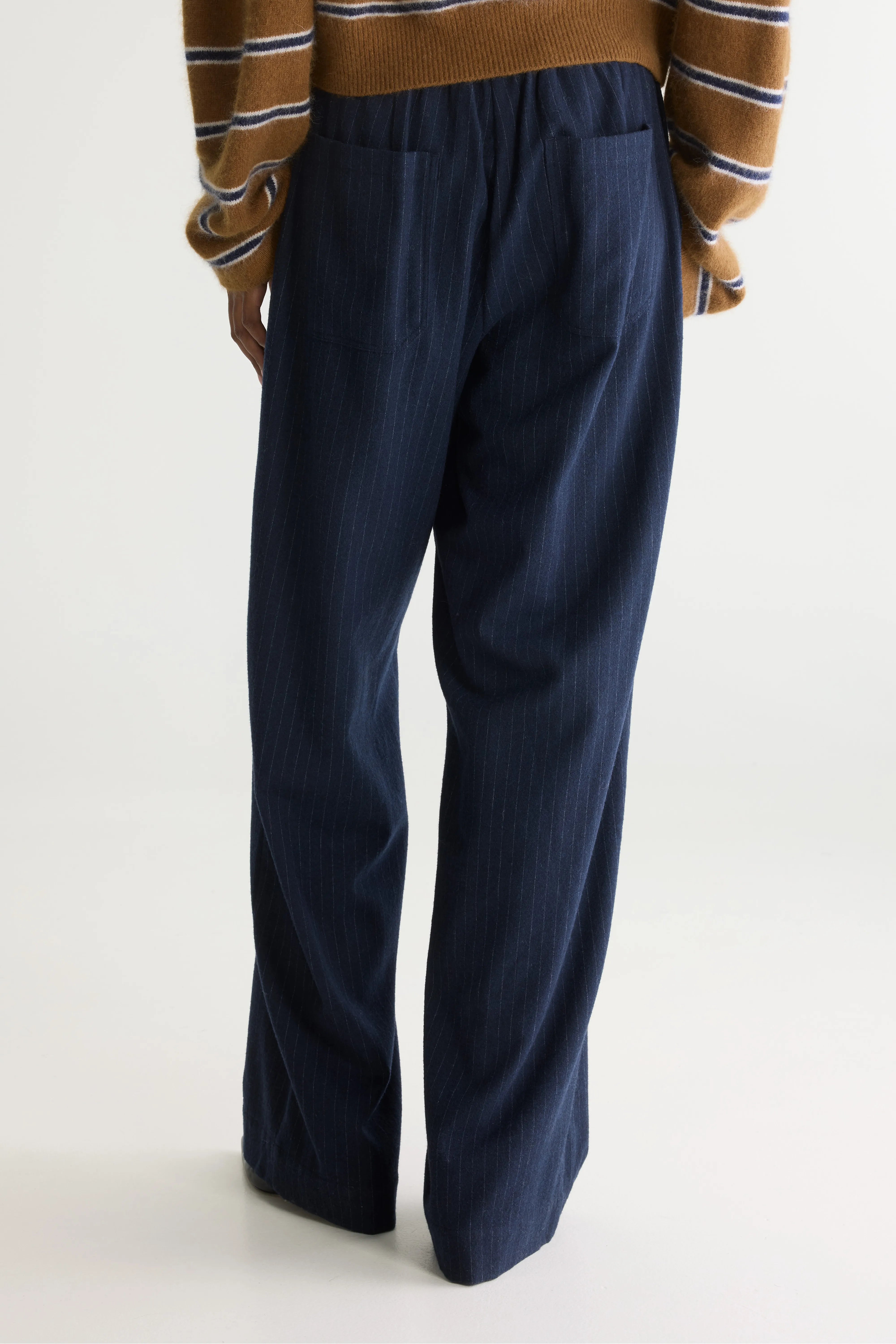 Solene straight striped trousers (262 / W / STRIPE B)