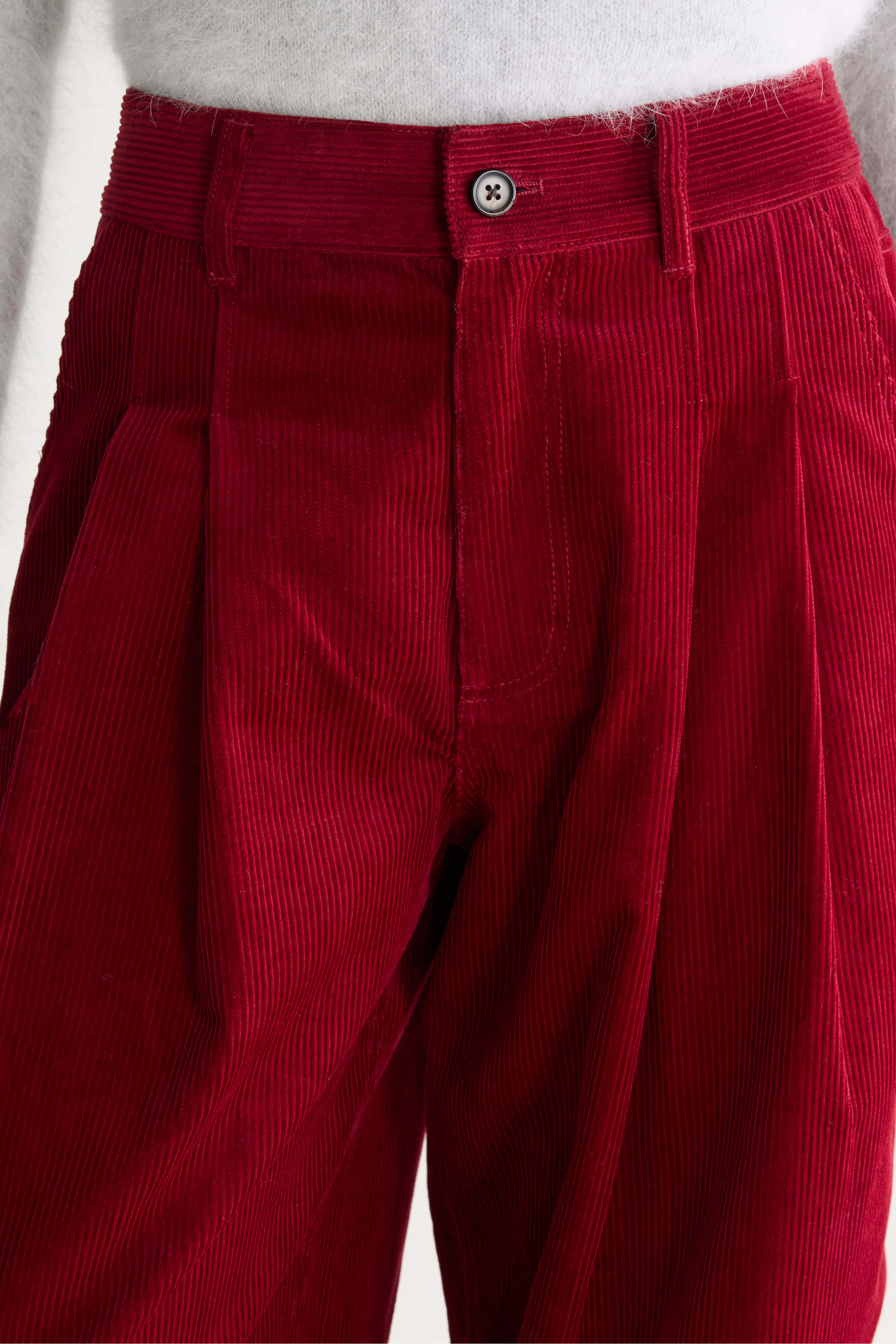 Sixtine tailored trousers (262 / W / RUBY)