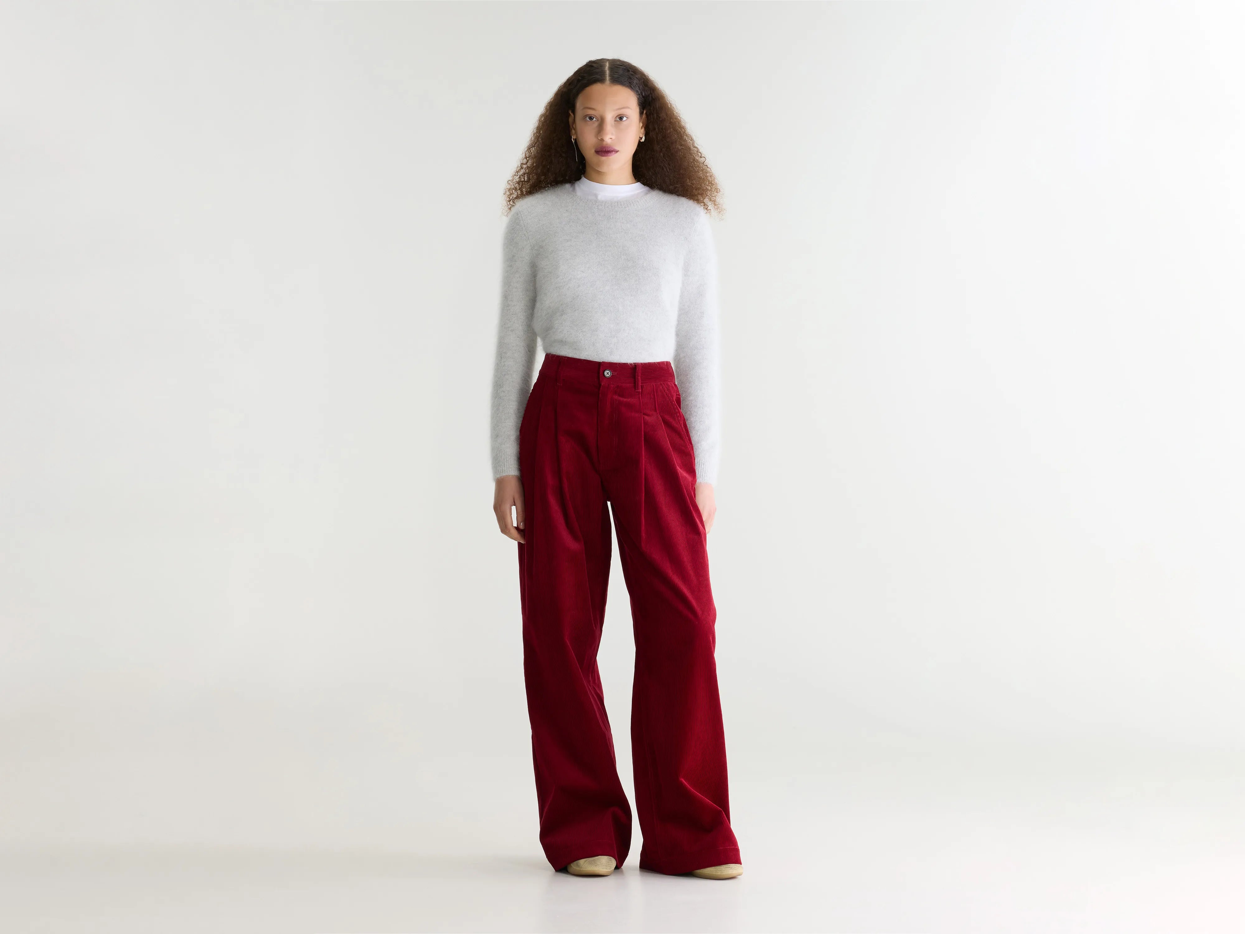 Sixtine tailored trousers (262 / W / RUBY)