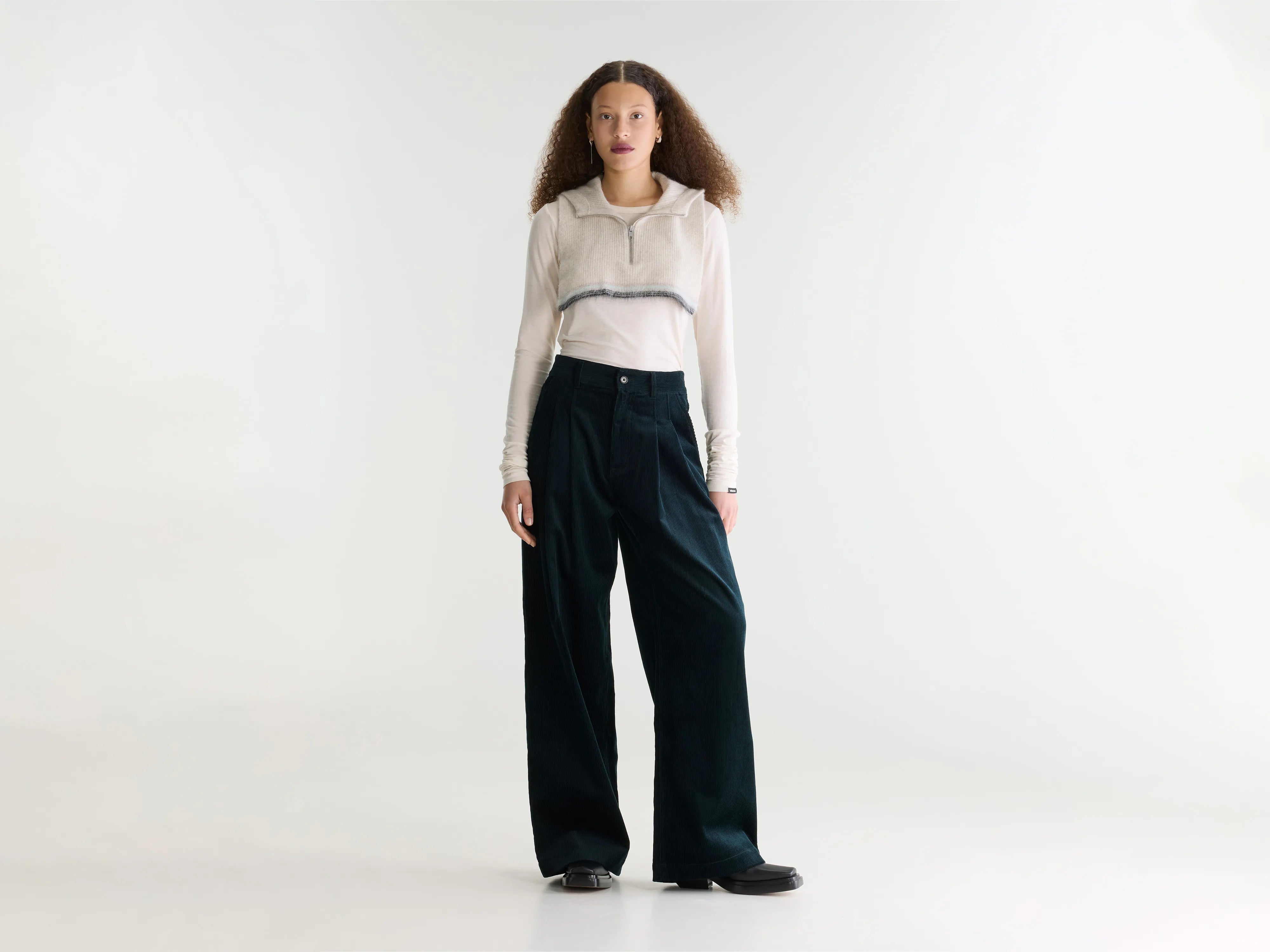 Sixtine tailored trousers (262 / W / JET SET)