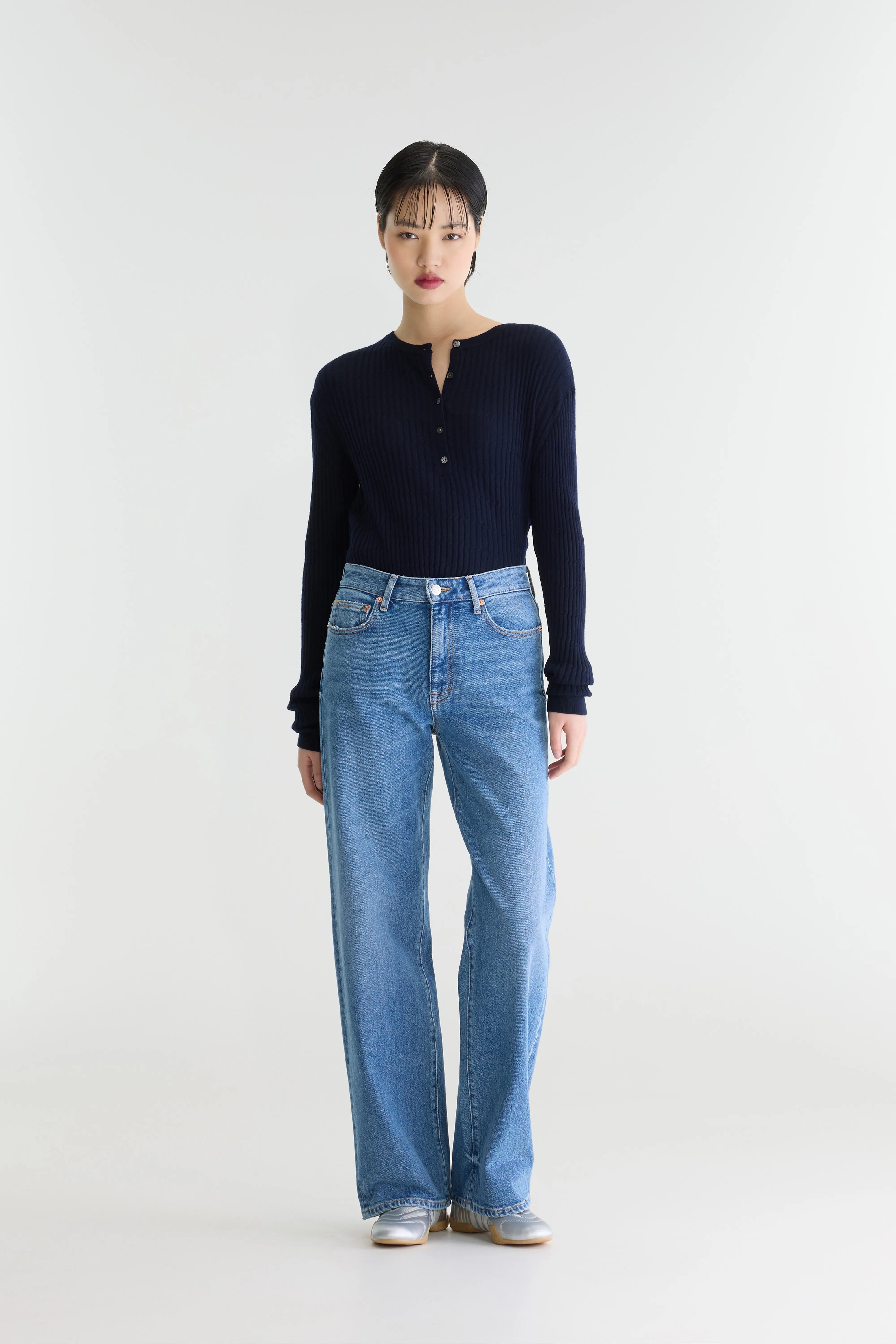 Jean droit - Denim N. 43 (262 / W / USED MD BLUE)