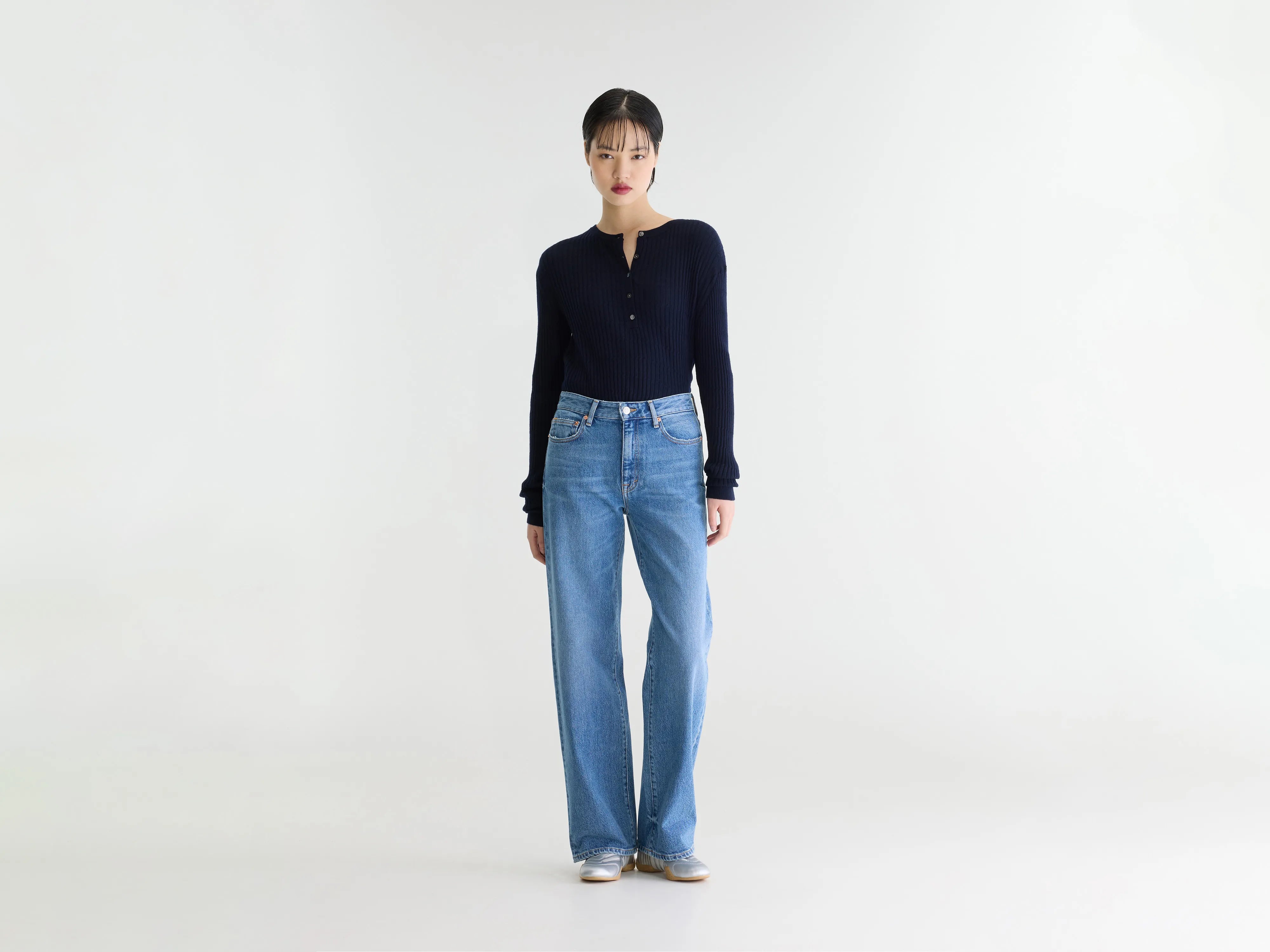 Jean droit - Denim N. 43 (262 / W / USED MD BLUE)