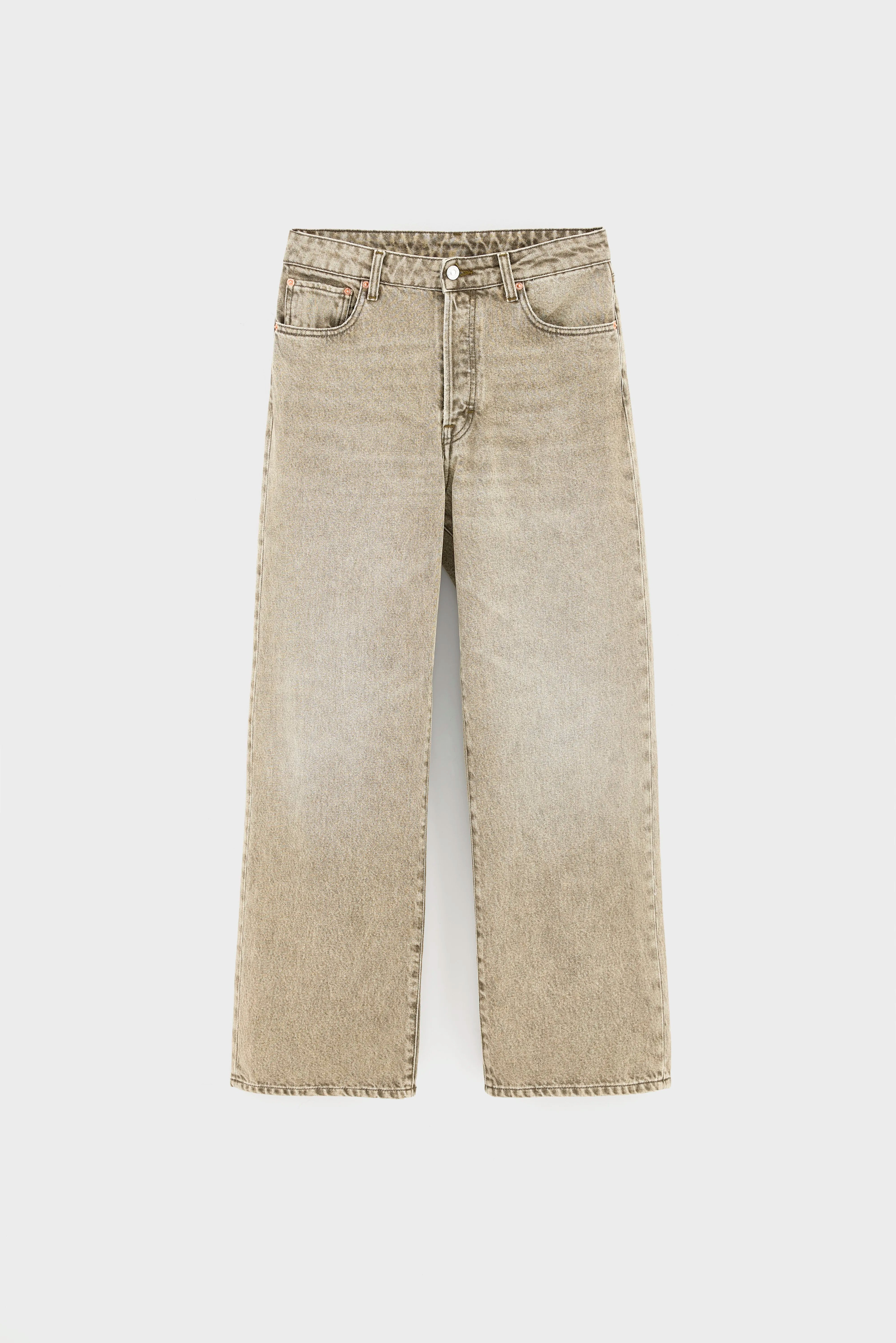 Denim N. 66 - wijde jeans (262 / W / KHAKI SNOW)