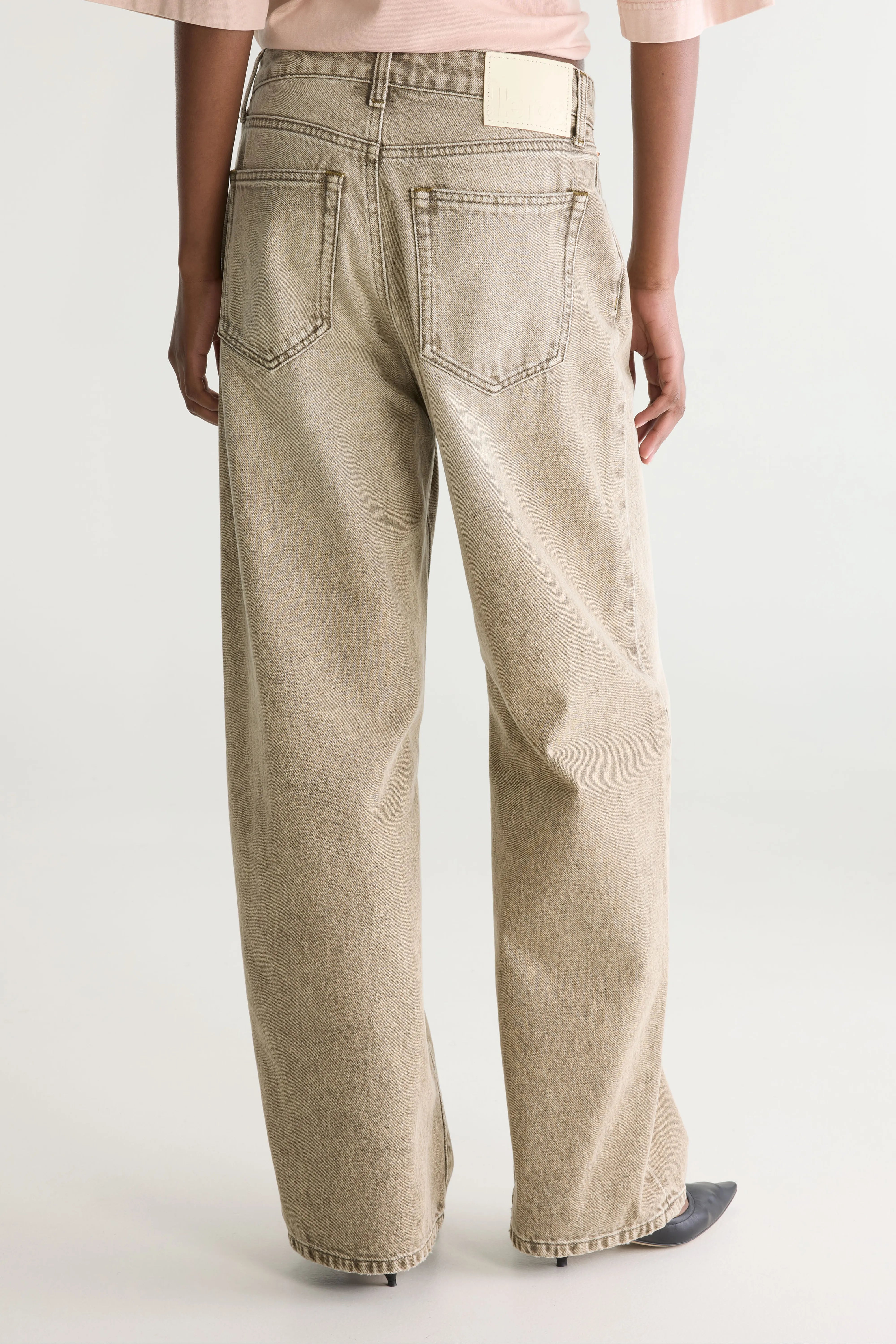 Denim N. 66 - wijde jeans (262 / W / KHAKI SNOW)