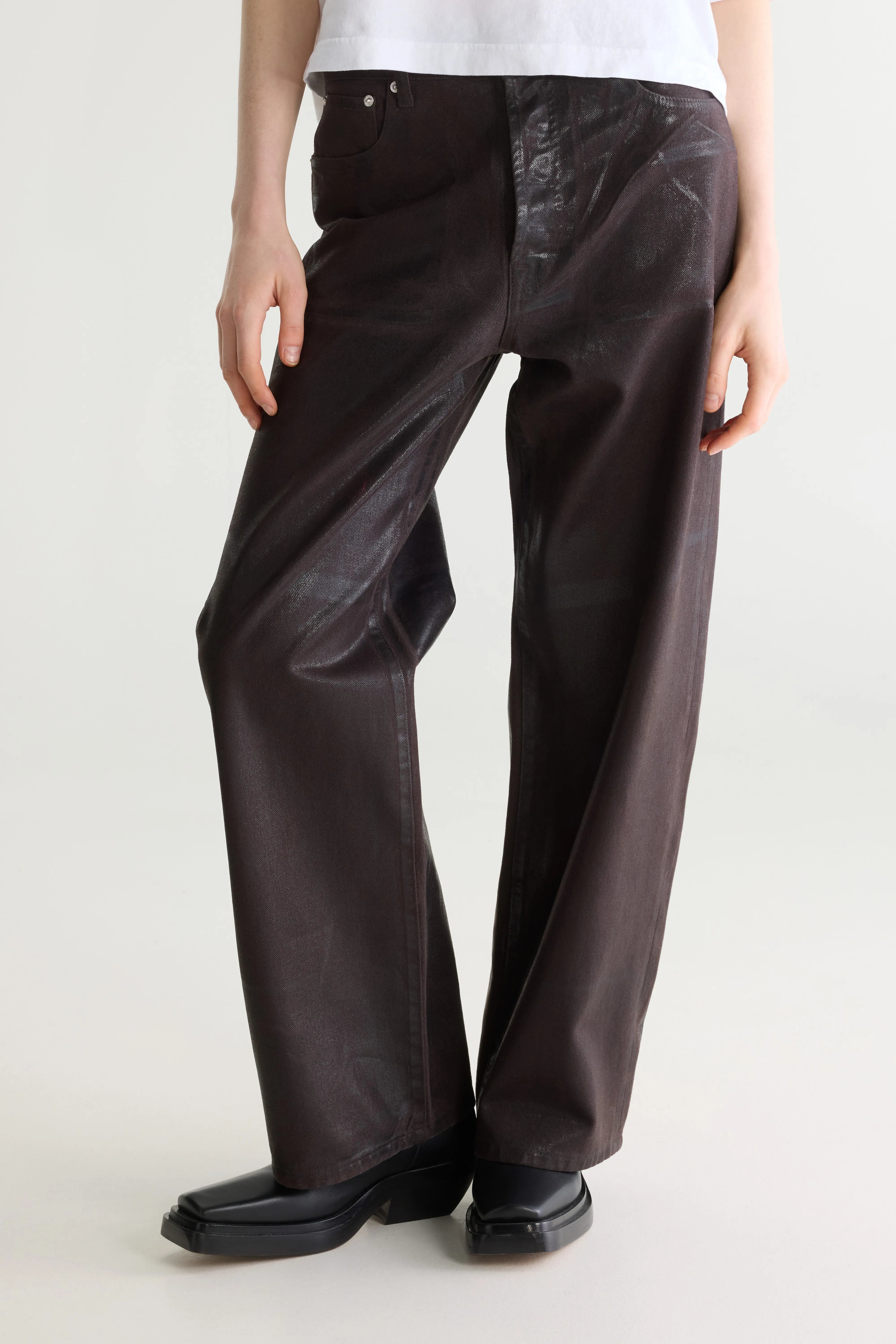 Denim N. 66 - wijde jeans (262 / W / DARK ROAST)