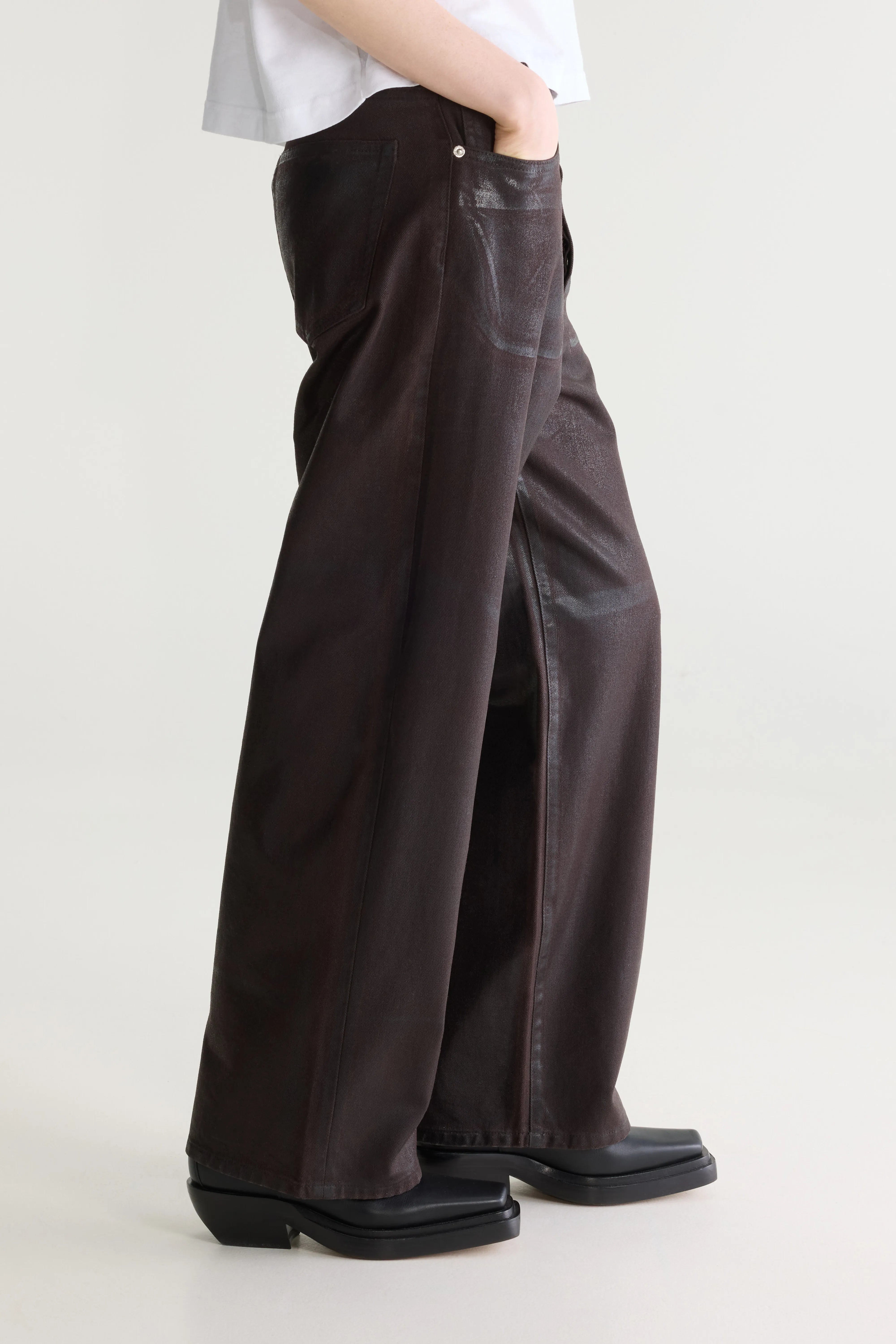Denim N. 66 - wijde jeans (262 / W / DARK ROAST)