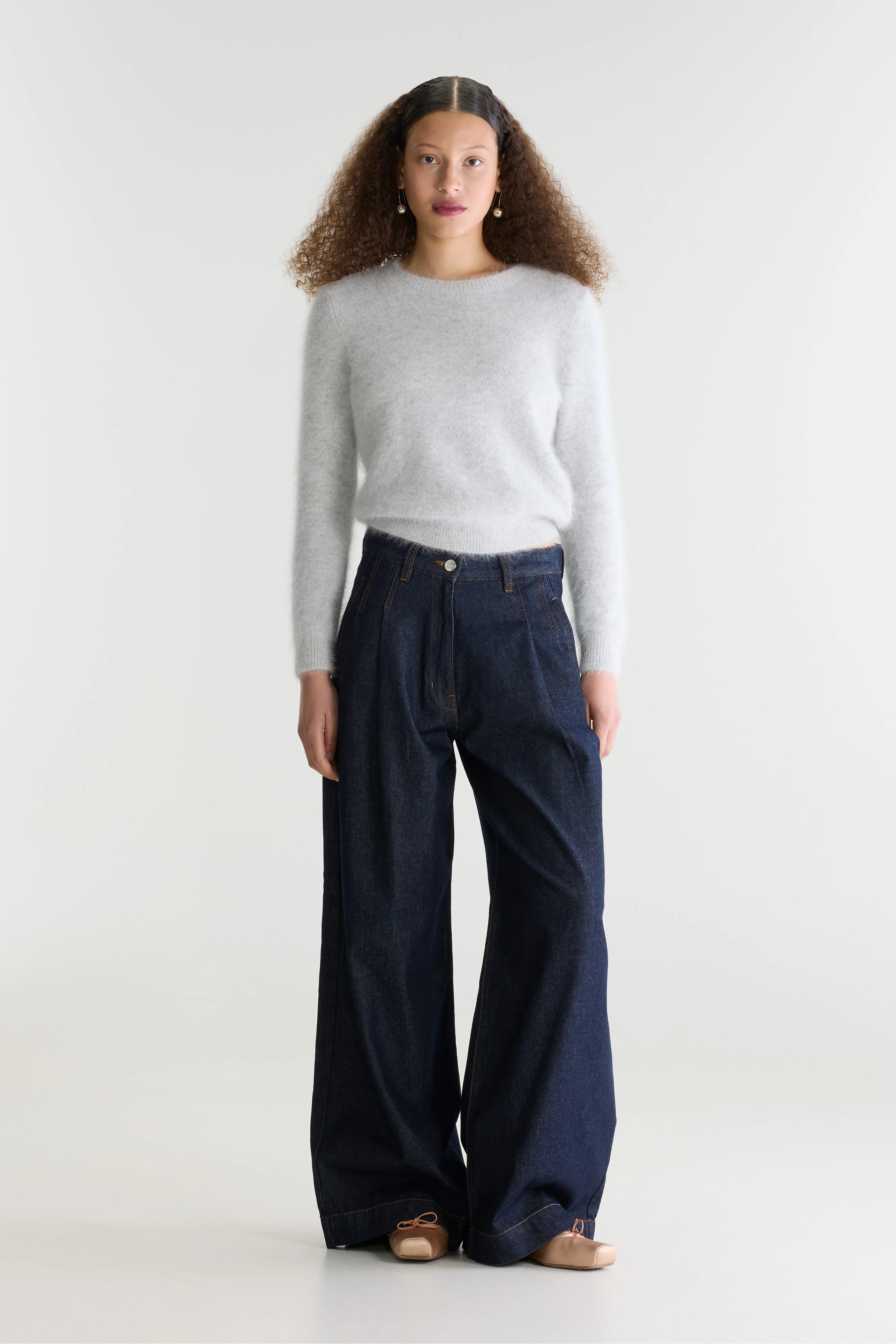 Denim N. 74 - superwijde jeans (262 / W / BLUE RINSE)